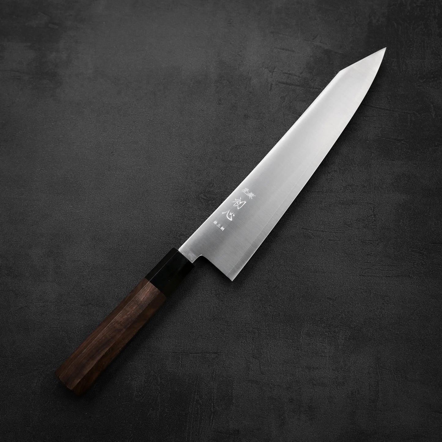 初心 はやぶさ 銀三切付牛刀 240mm