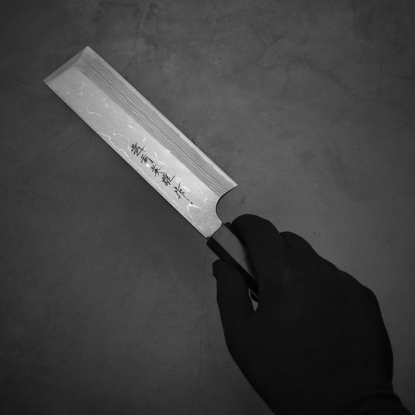 Hideo Kitaoka damascus shirogami#2 usuba 180mm