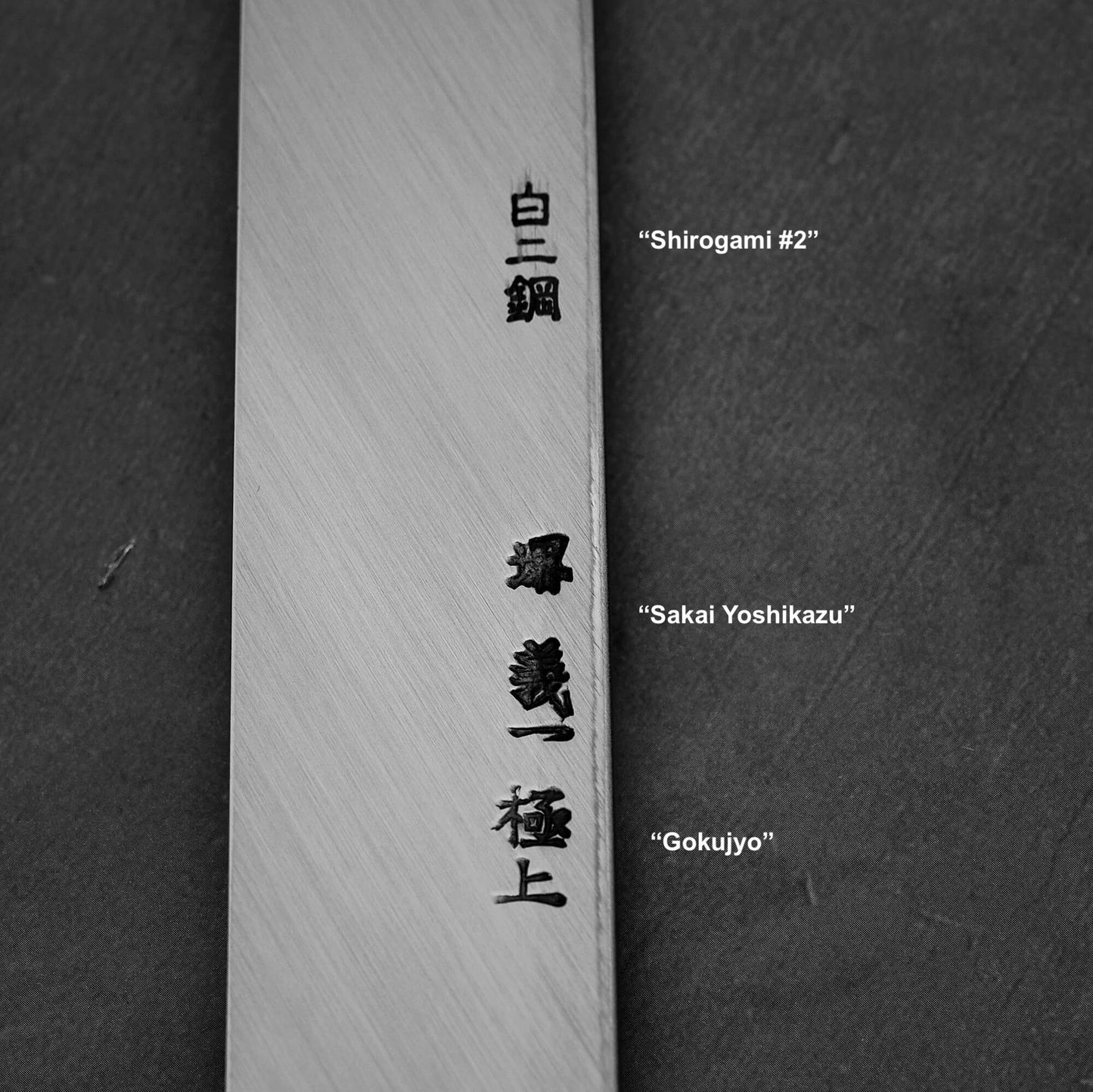 Yoshikazu Tanaka shirogami#2 sakimaru 300mm
