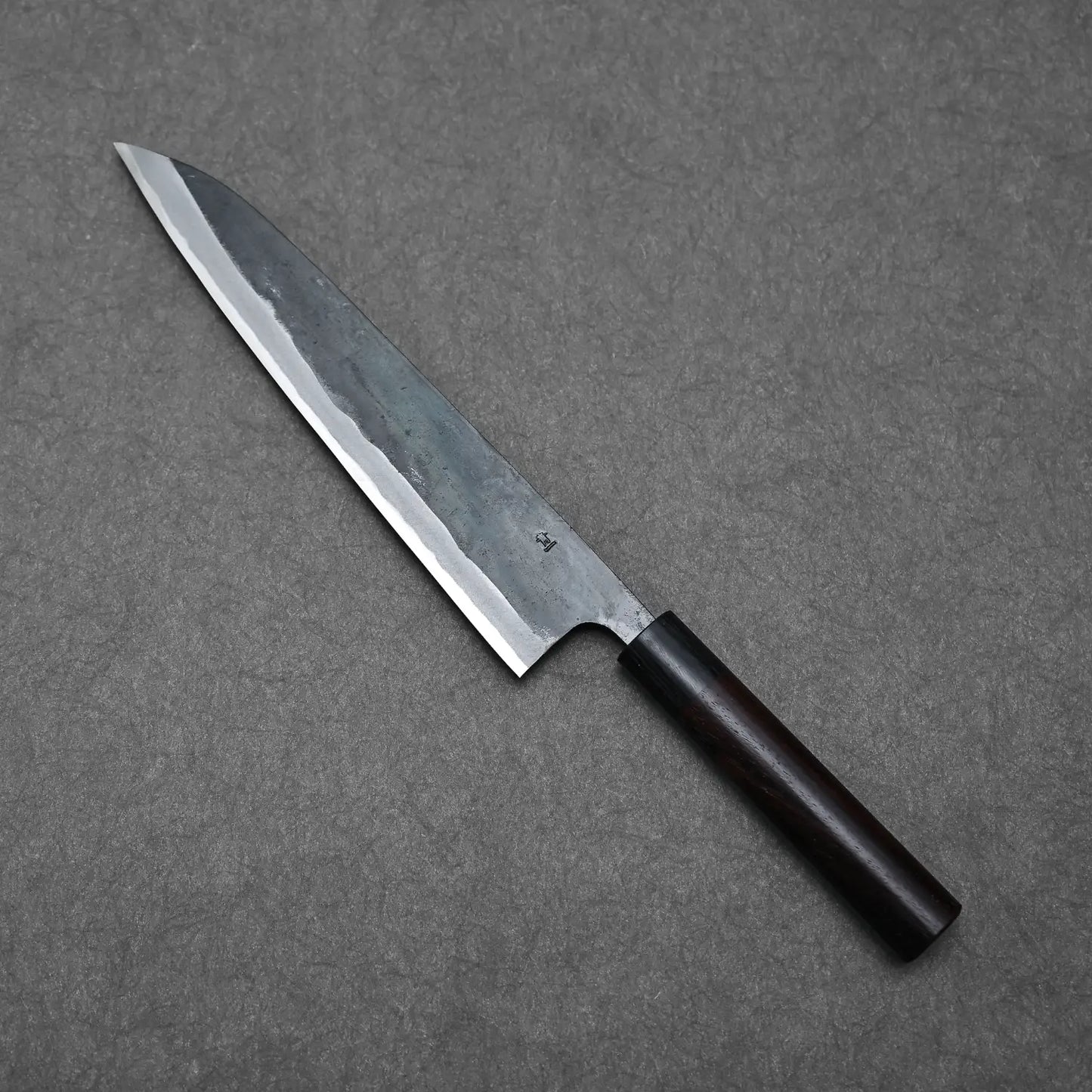 Full profile view of Ohishi aogami#1 blade showing the opposite side