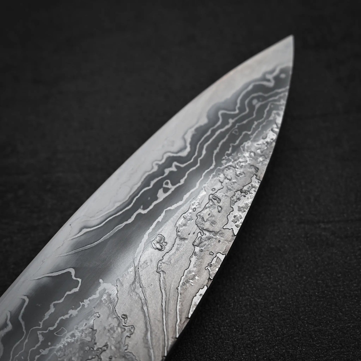 増田好秀 白紙2号 ダマスカス牛刀 240mm (224x48)