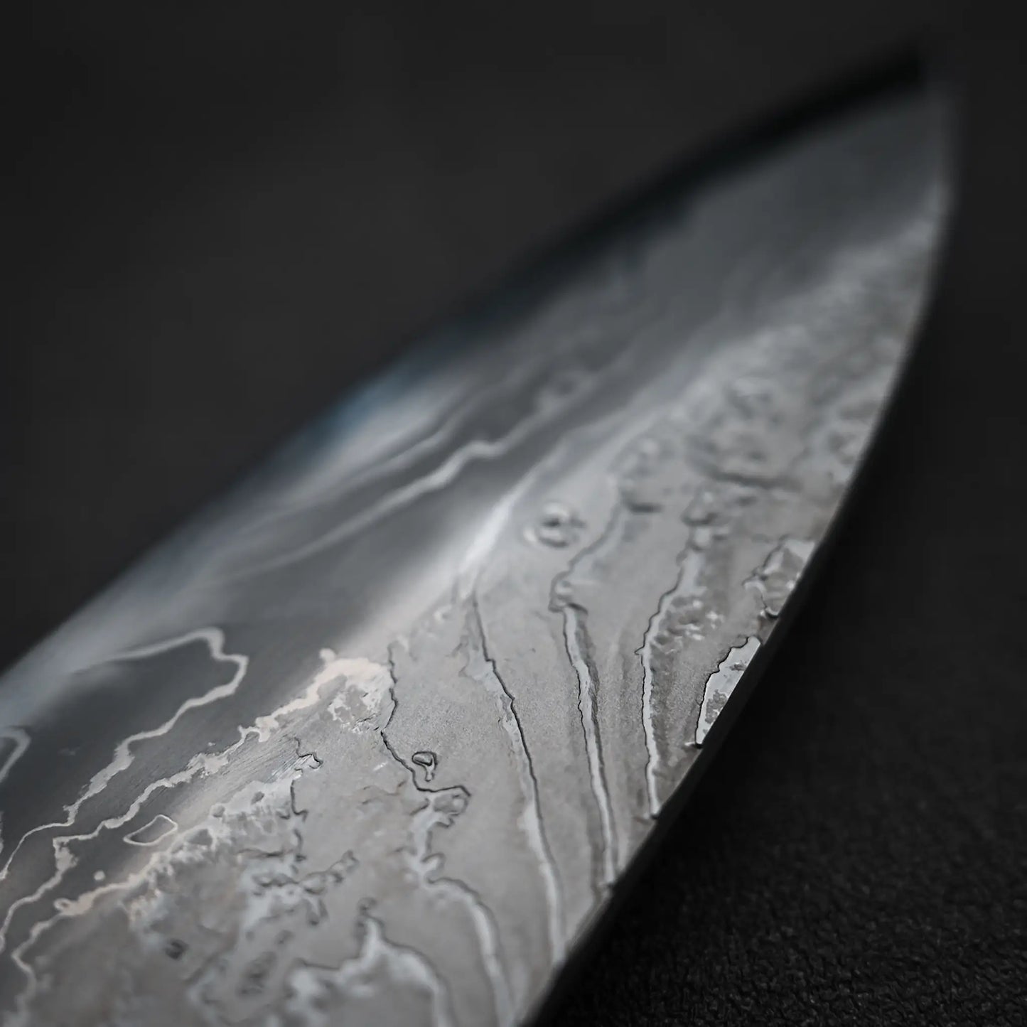 増田好秀 白紙2号 ダマスカス牛刀 240mm (224x48)