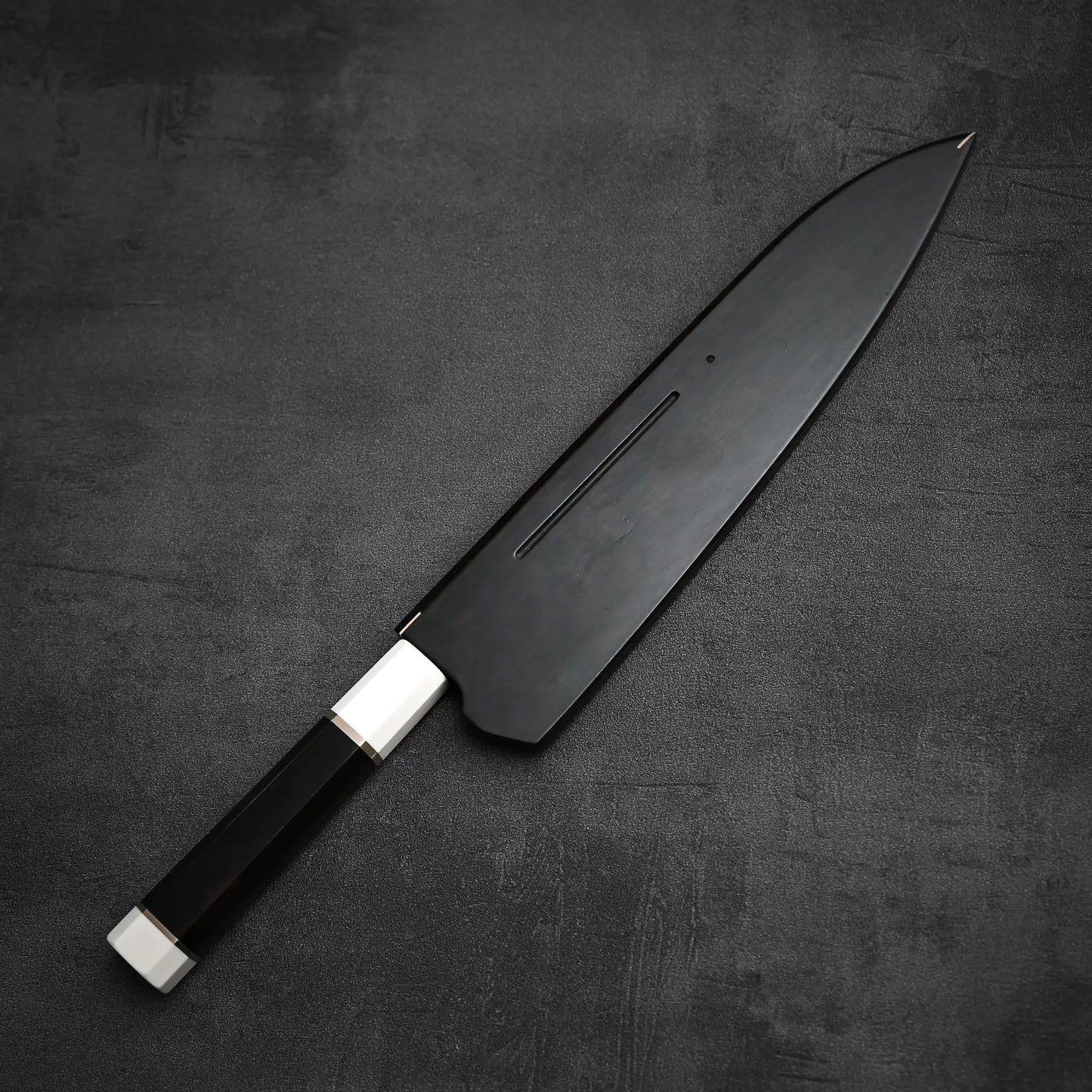 増田好秀 白紙2号 ダマスカス牛刀 240mm (224x48)