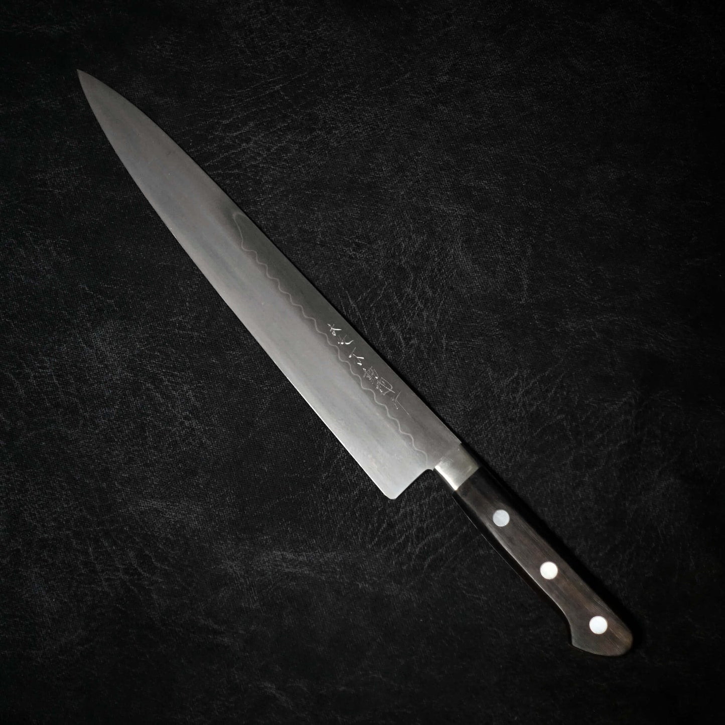 Fudo Kuniyuki 300mm honyaki gyuto - Zahocho Japanese Knives