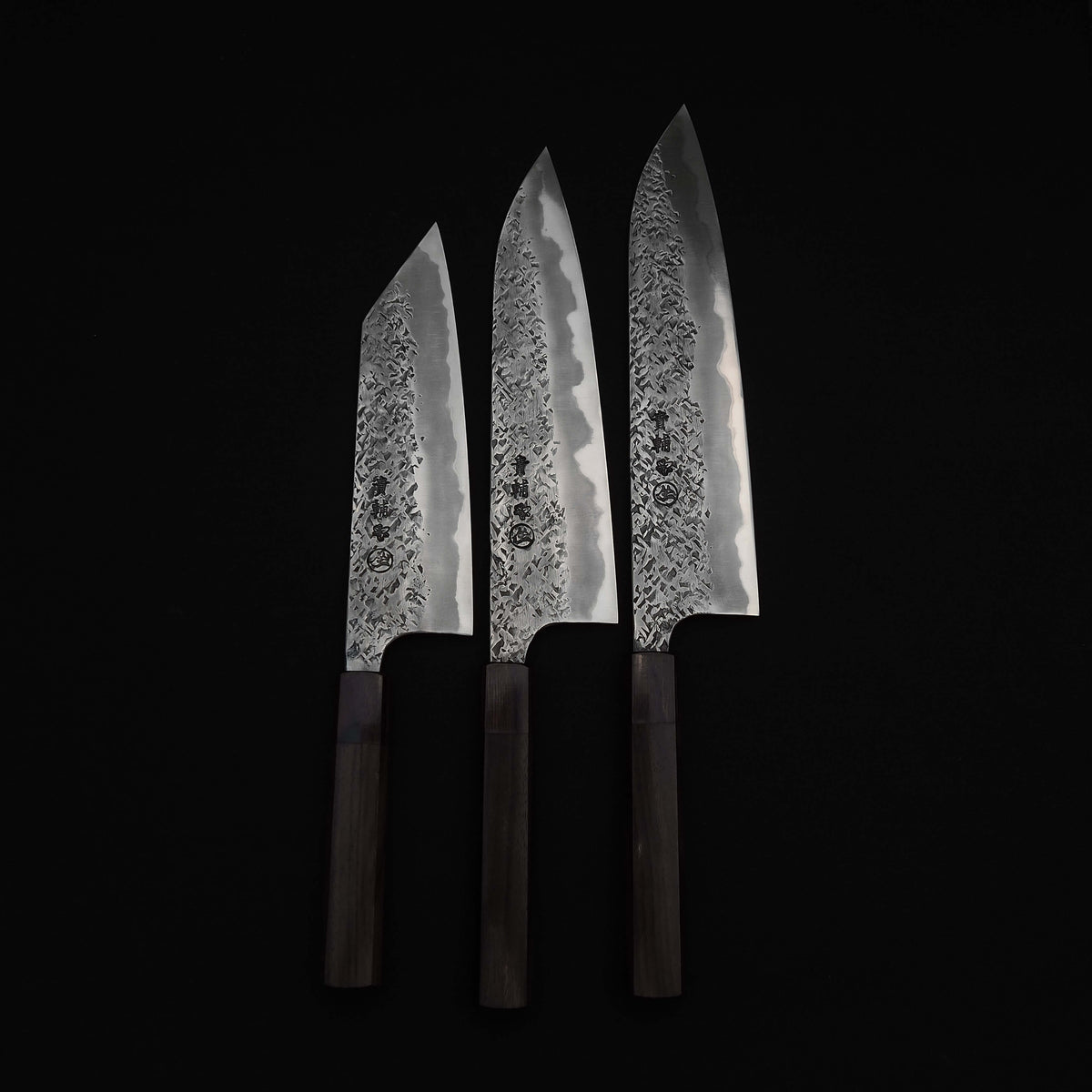 Kisuke x Zahocho tsuchime aogami #2 210mm gyuto (stainless clad) - Zahocho Japanese Knives
