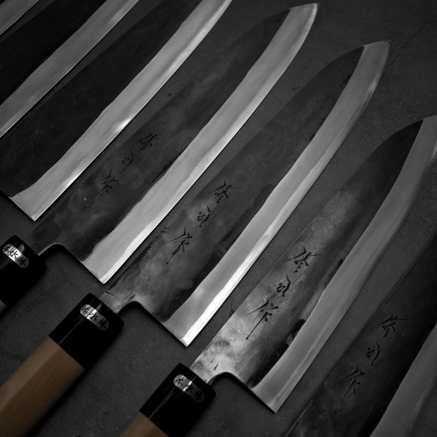 Toyama kurouchi aogami#2 gyuto 210mm - Zahocho Japanese Knives