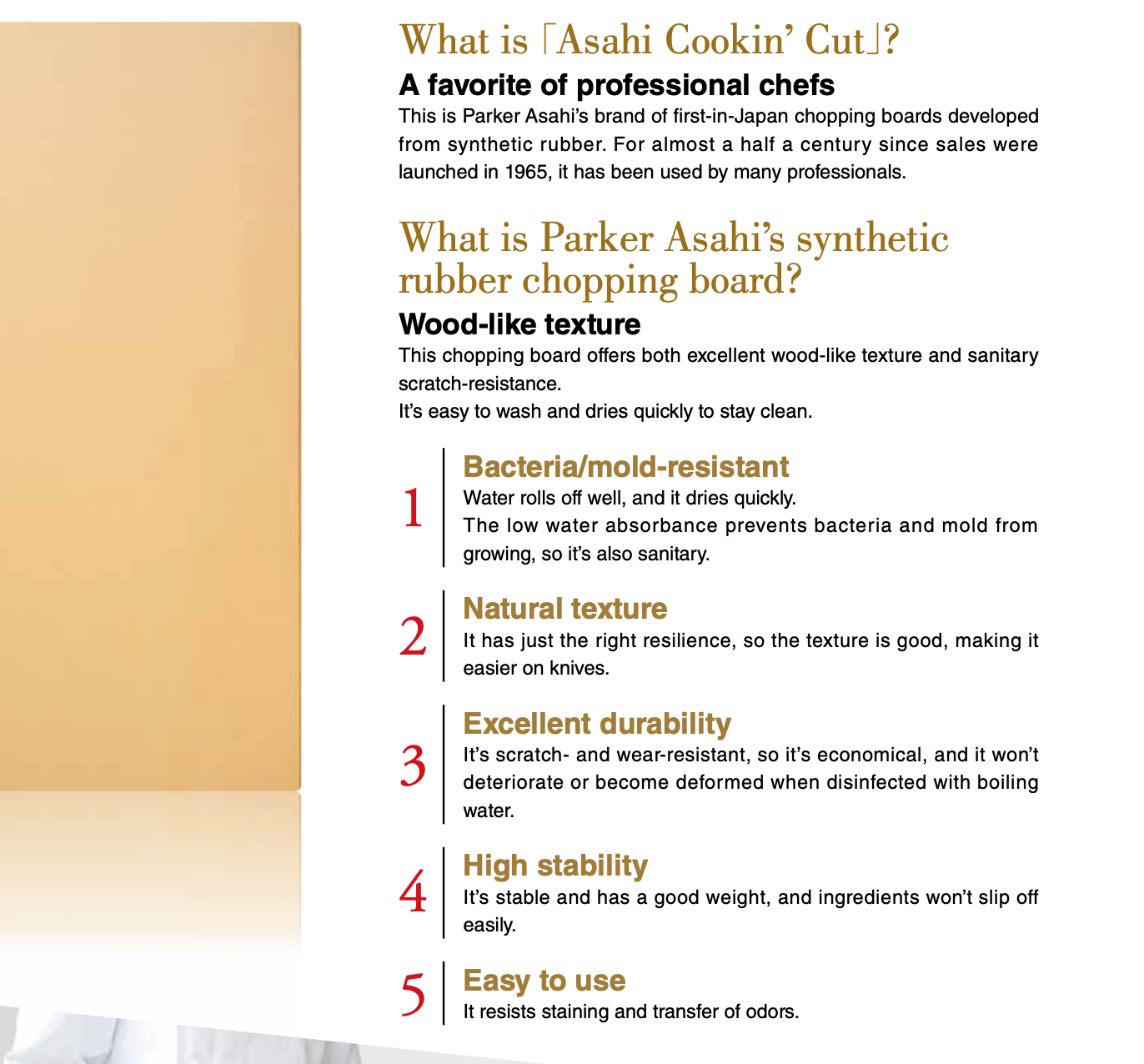 Asahi Cutting Board (Professional series) - Zahocho Japanese Knives