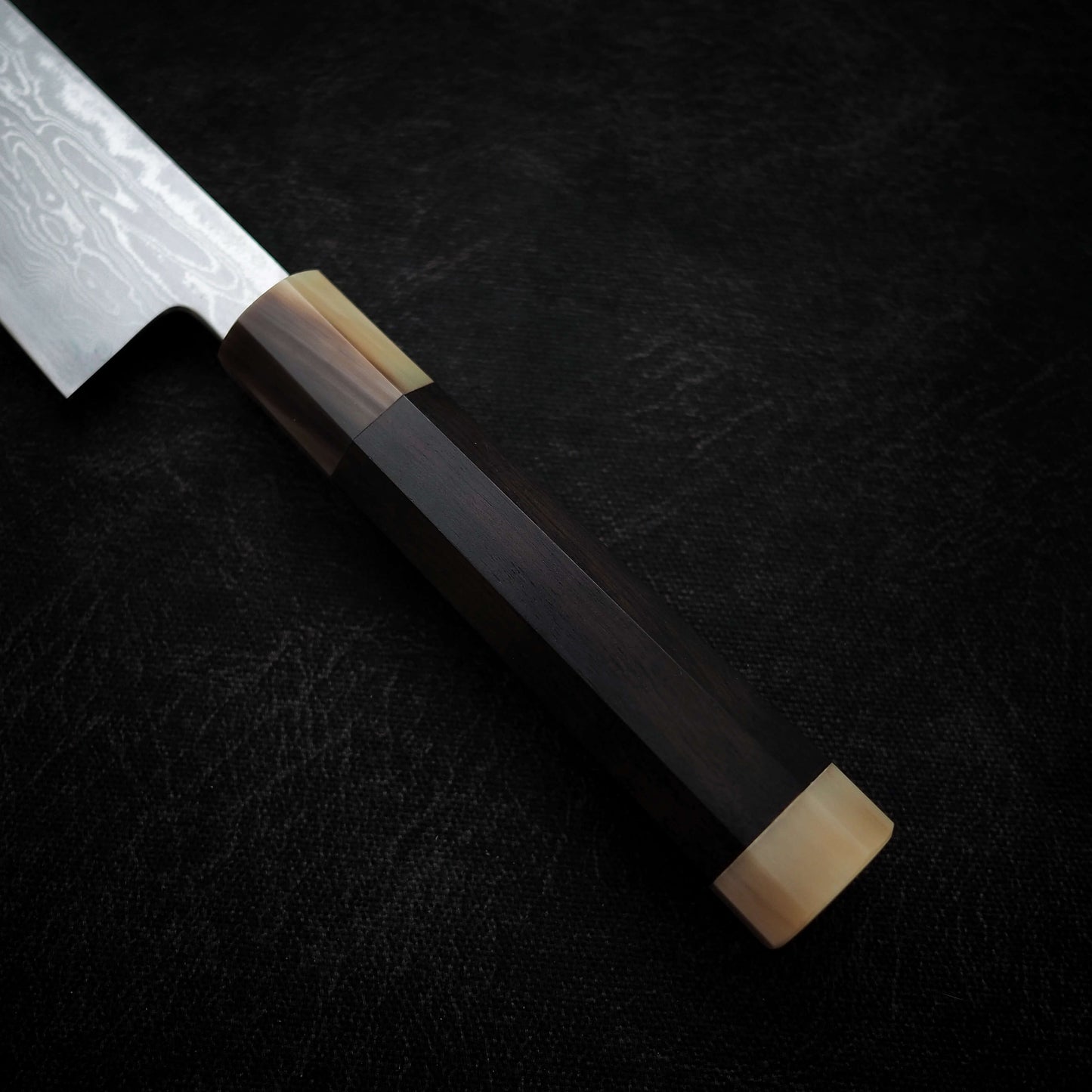 Nakagawa suminagashi aogami #1 240mm kiritsuke gyuto (custom handle) - Zahocho Japanese Knives