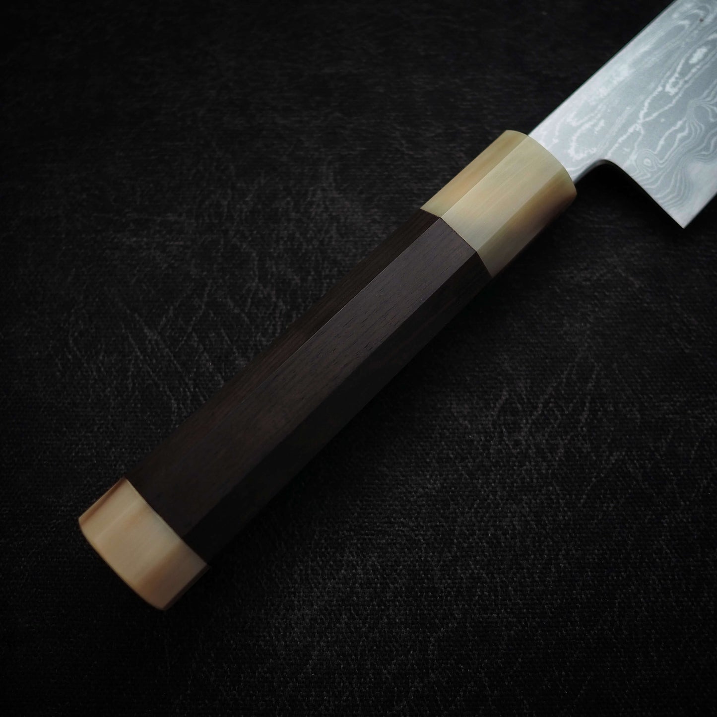 Nakagawa suminagashi aogami #1 240mm kiritsuke gyuto (custom handle) - Zahocho Japanese Knives