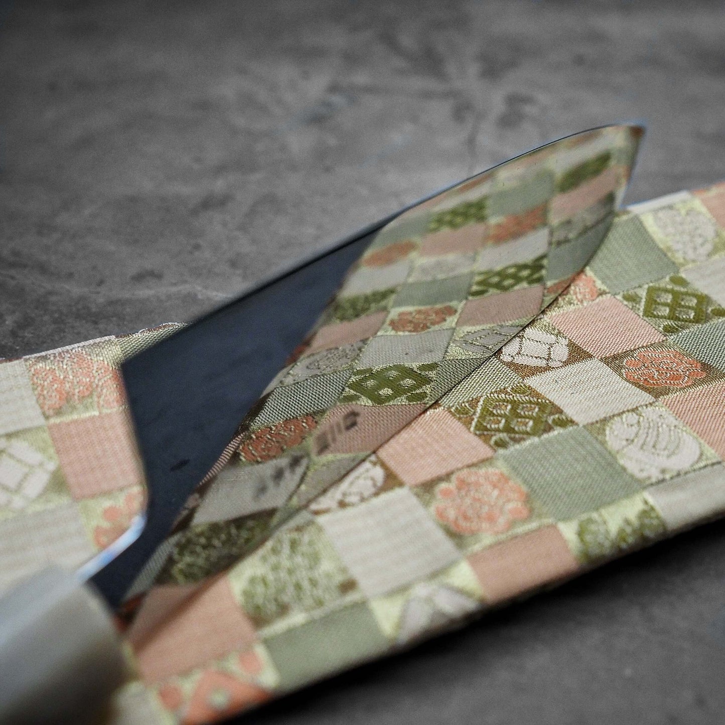 Kenji Togashi shirogami#2 honyaki santoku 180mm