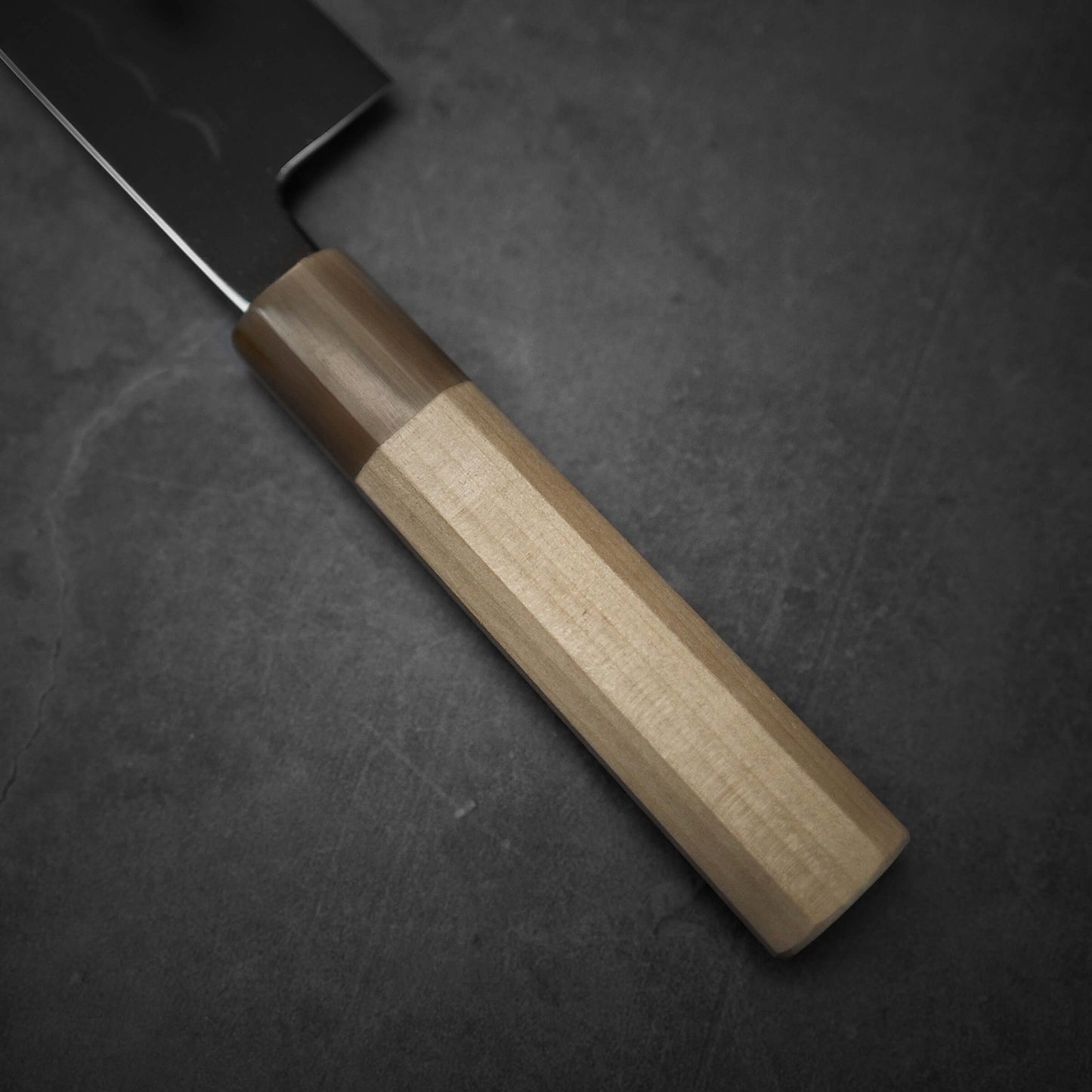 Kenji Togashi shirogami#2 honyaki santoku 180mm