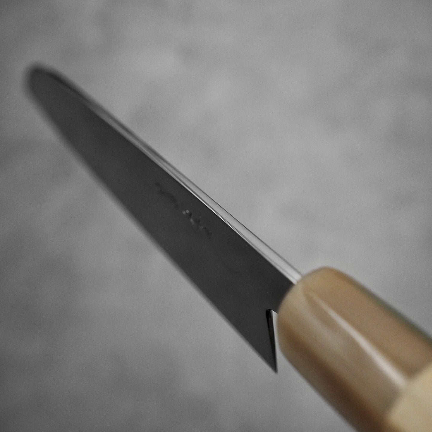 Kenji Togashi shirogami#2 honyaki santoku 180mm
