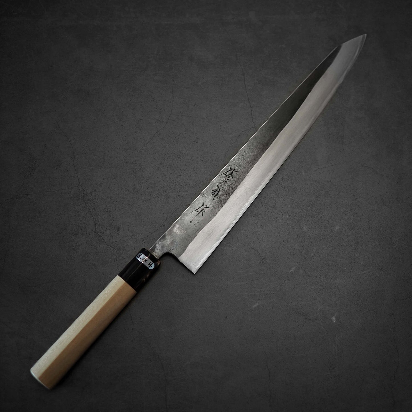 Toyama kurouchi aogami#2 sujihiki 270mm