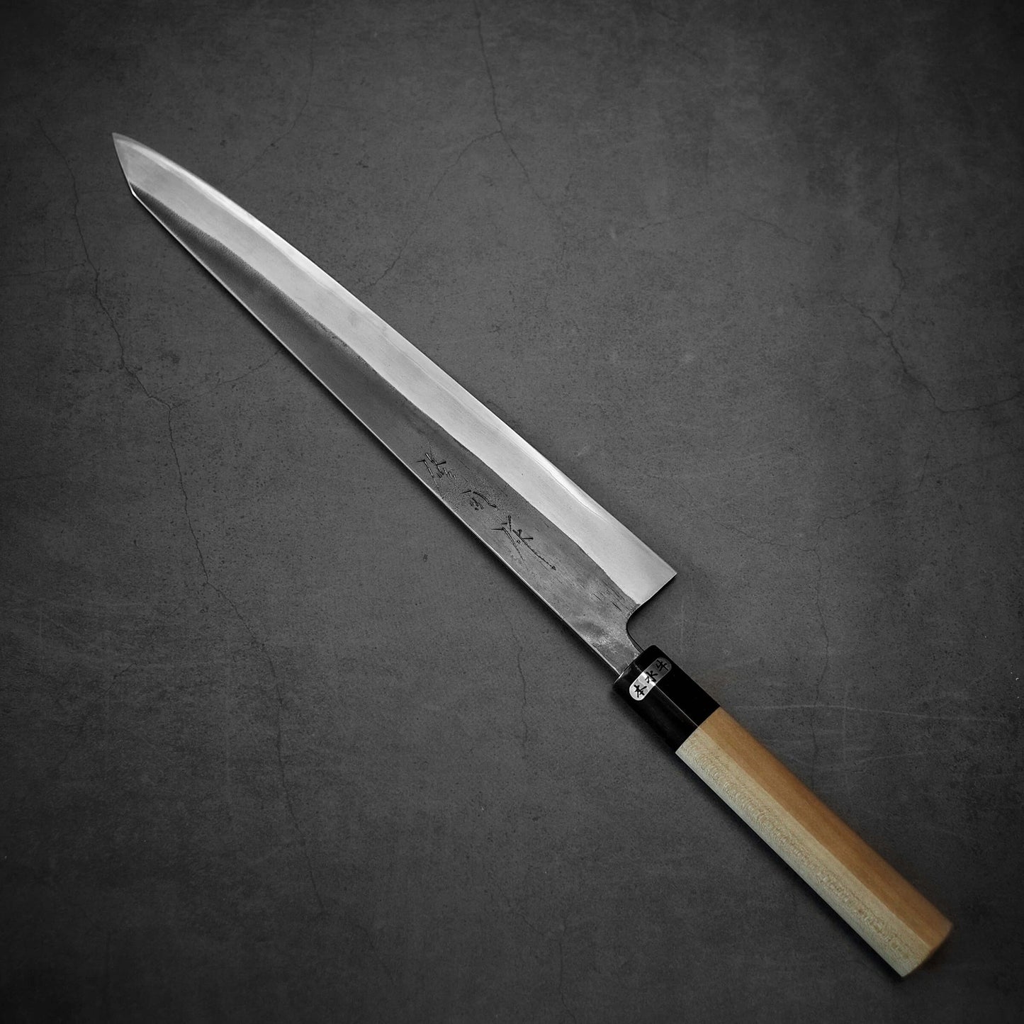 Toyama kurouchi aogami#2 sujihiki 270mm