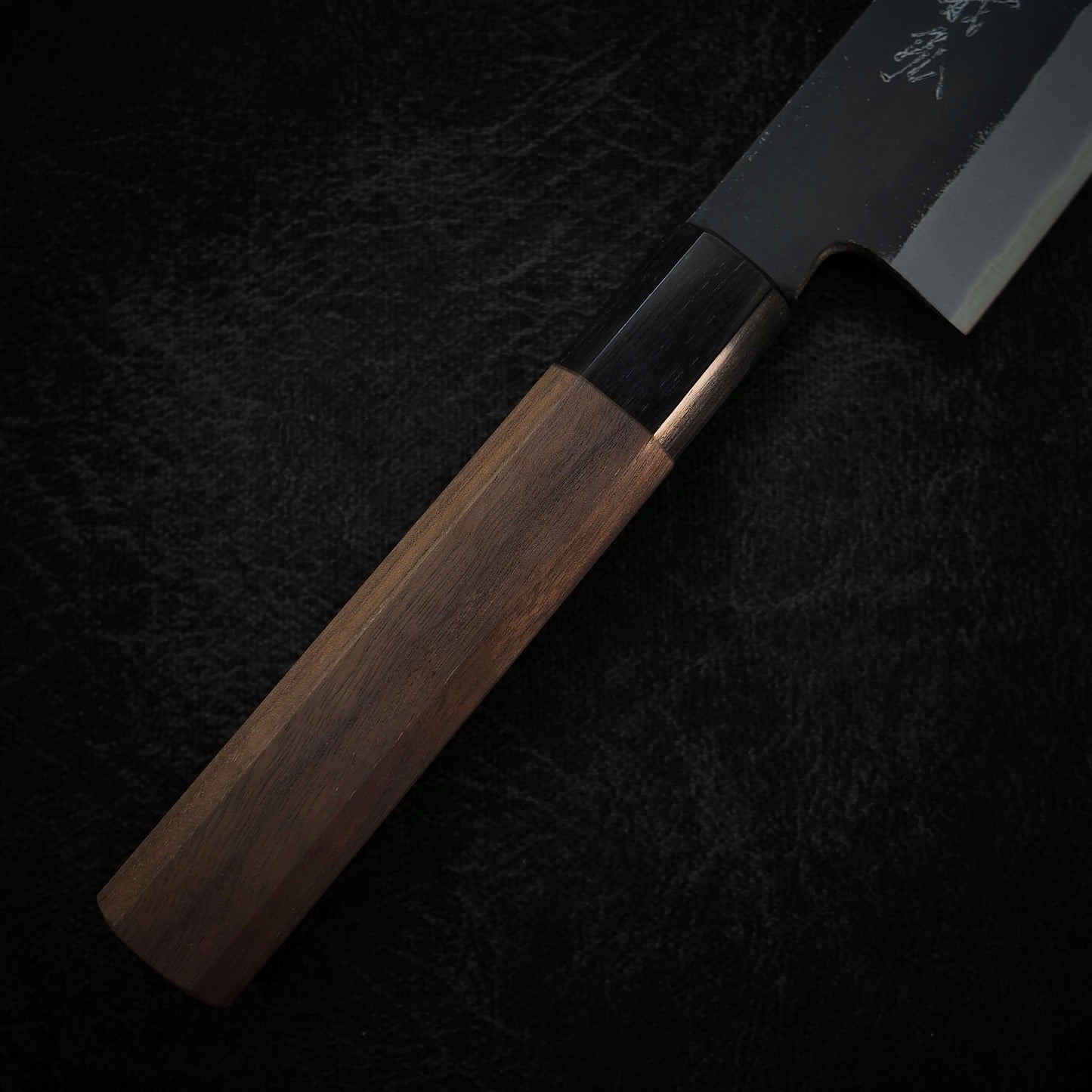 Yoshihiro kurouchi shirogami #2 gyuto 210mm - Zahocho Japanese Knives