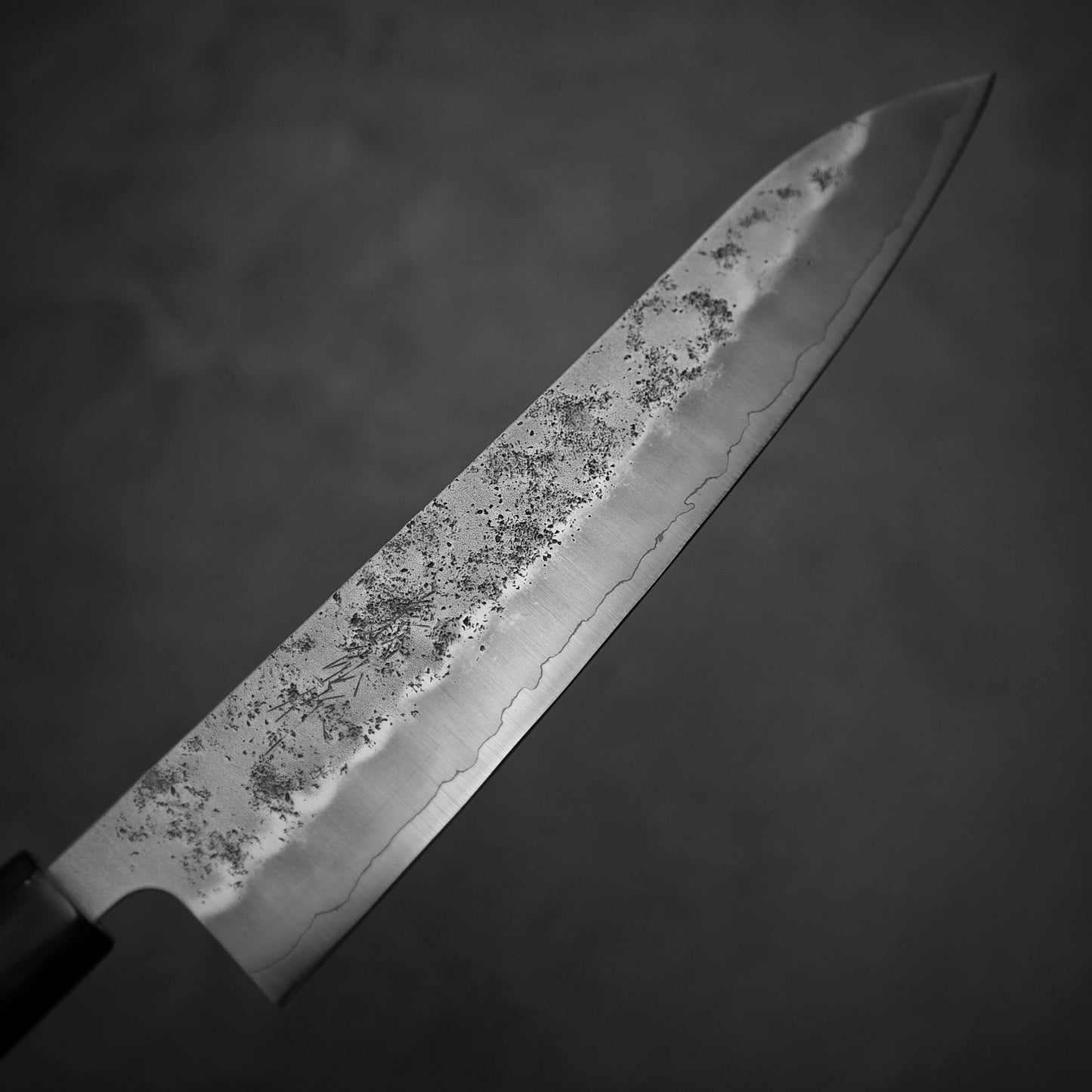 Yoshihiro nashiji ginsan 240mm gyuto (with saya)