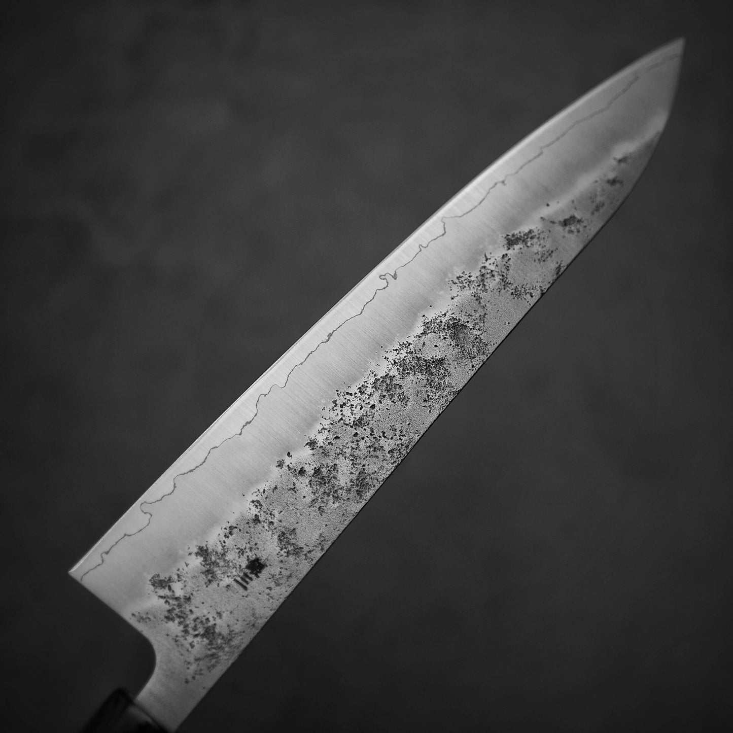 Yoshihiro nashiji ginsan 240mm gyuto (with saya)
