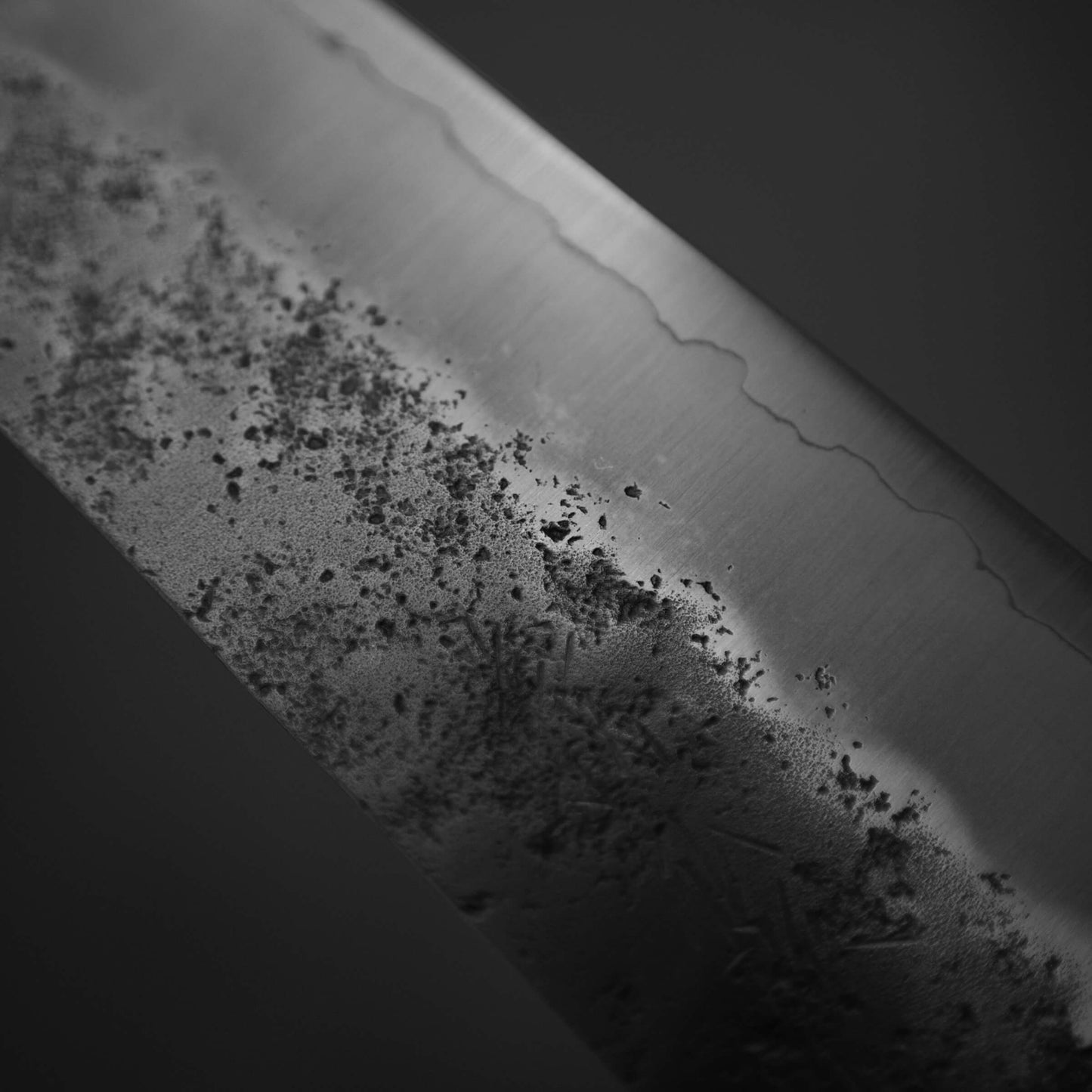 Yoshihiro nashiji ginsan 240mm gyuto (with saya)
