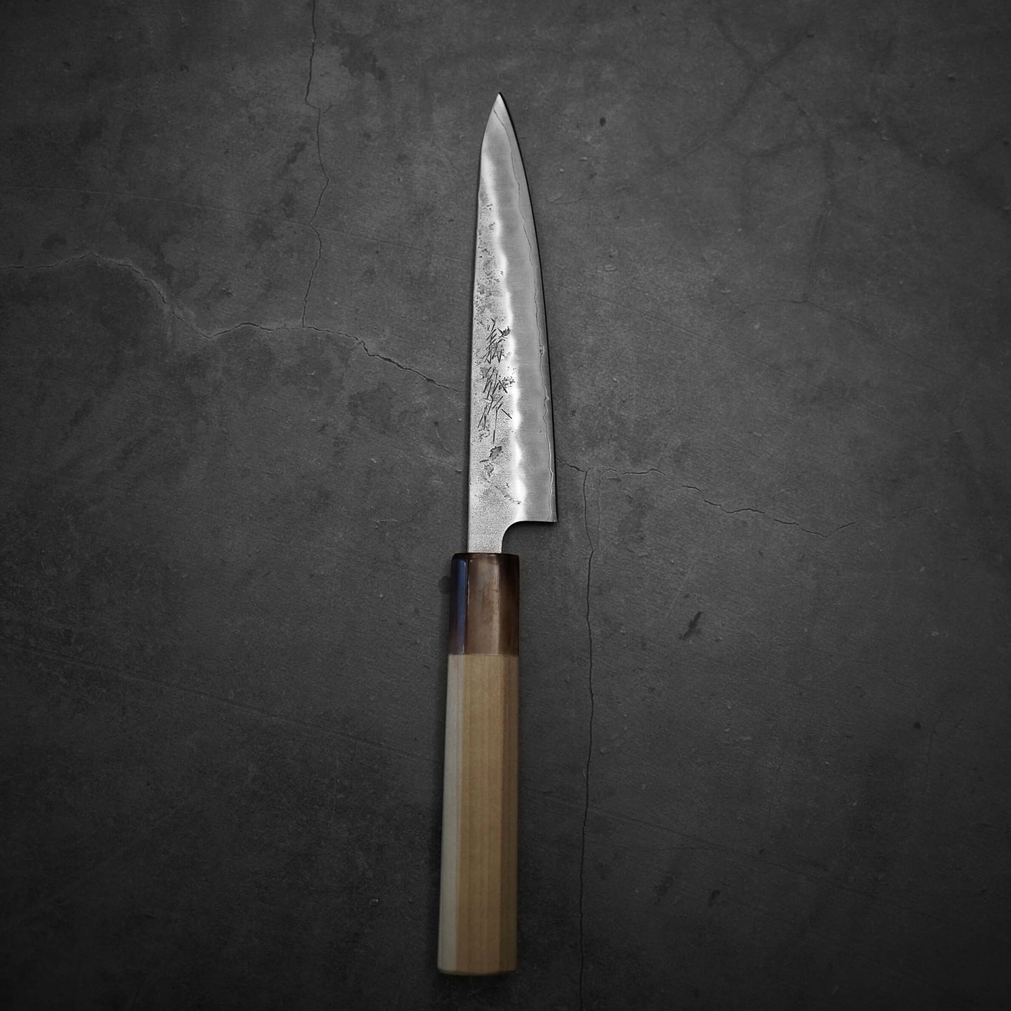 Yoshihiro nashiji ginsan 135mm petty knife (with saya)