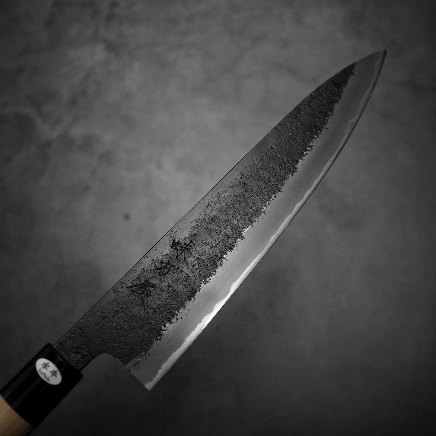 Hinoura kurouchi shirogami#2 gyuto 240mm