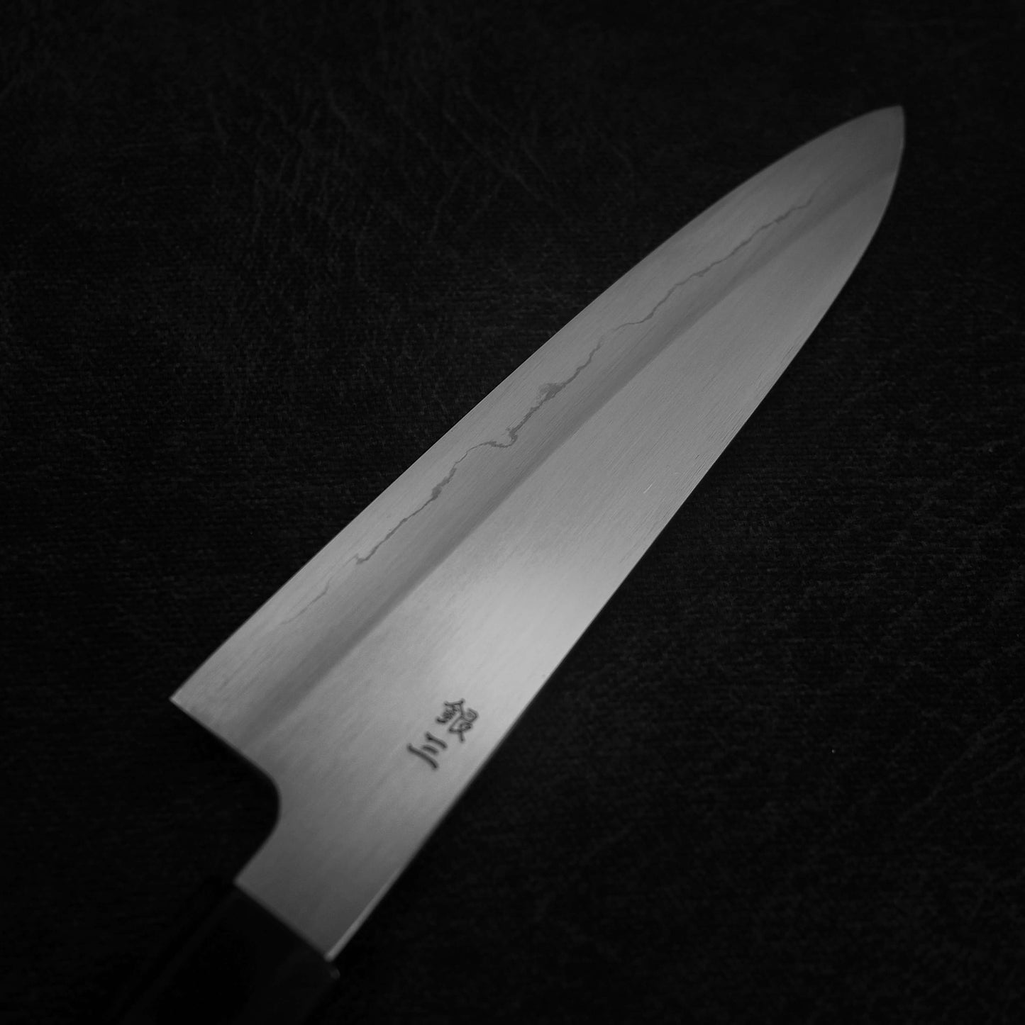 Ittosai Kotetsu honkasumi ginsan gyuto 180mm - Zahocho Japanese Knives