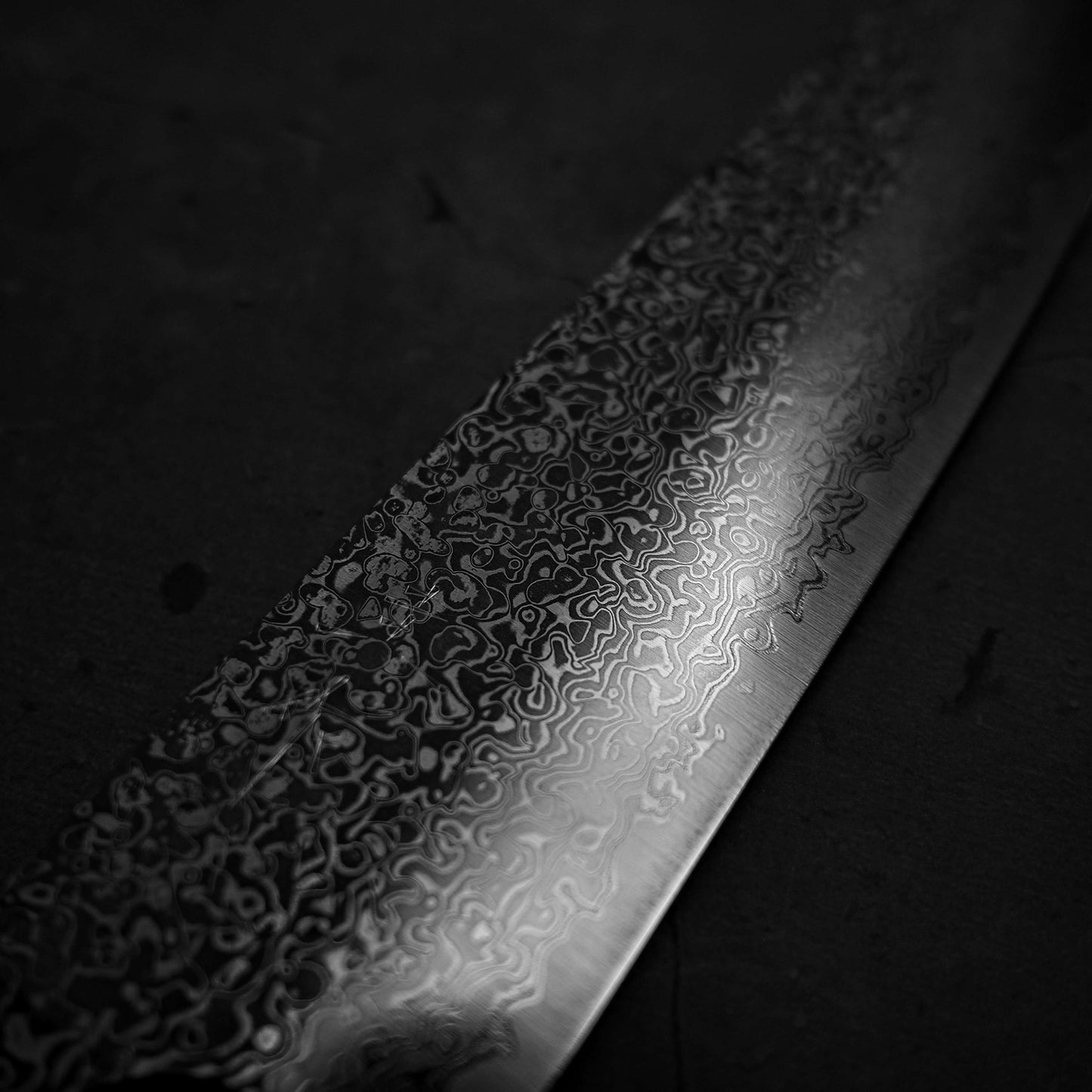 Kei Kobayashi SG2 damascus gyuto 210mm - Zahocho Japanese Knives