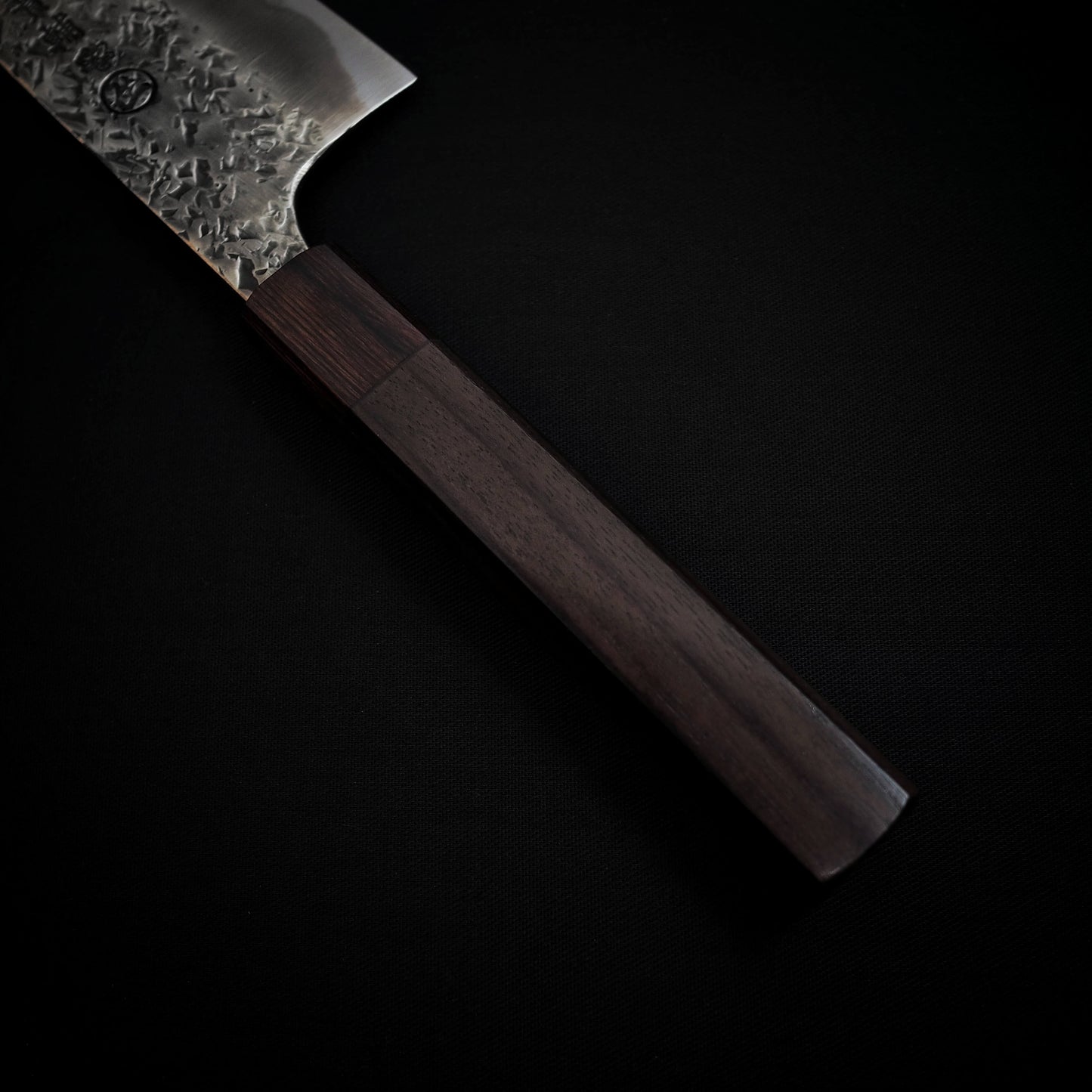 Kisuke x Zahocho tsuchime aogami #2 210mm gyuto (stainless clad) - Zahocho Japanese Knives