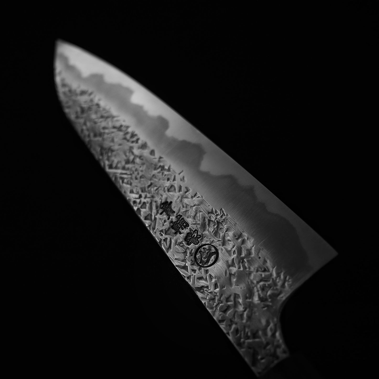 Kisuke x Zahocho tsuchime aogami #2 210mm gyuto (stainless clad) - Zahocho Japanese Knives