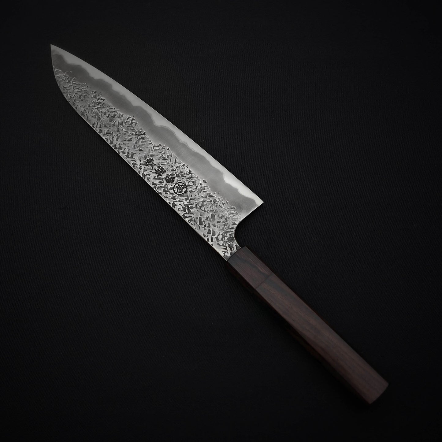Kisuke x Zahocho tsuchime aogami #2 230mm gyuto (stainless clad) - Zahocho Japanese Knives