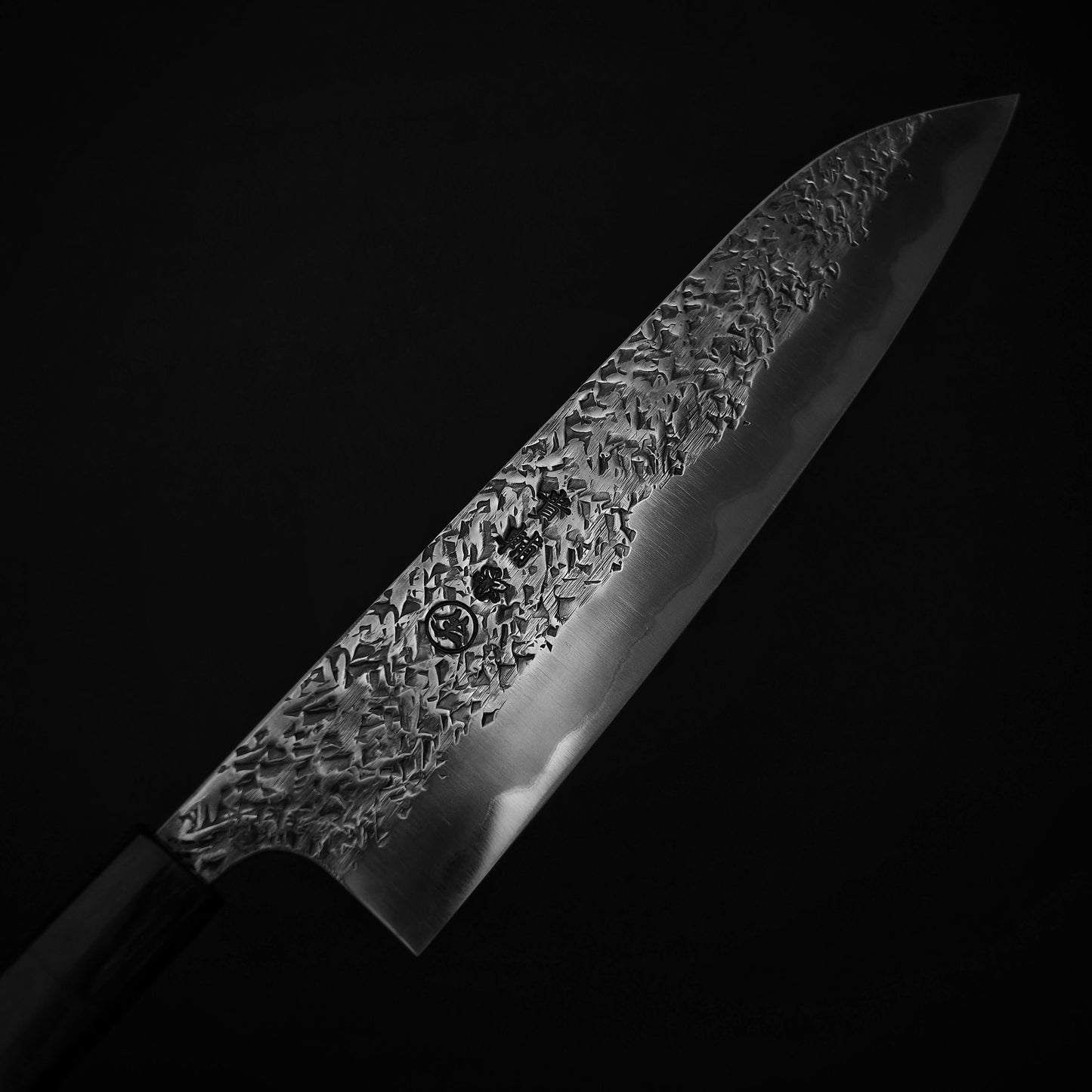 Kisuke x Zahocho tsuchime aogami #2 230mm gyuto (stainless clad) - Zahocho Japanese Knives