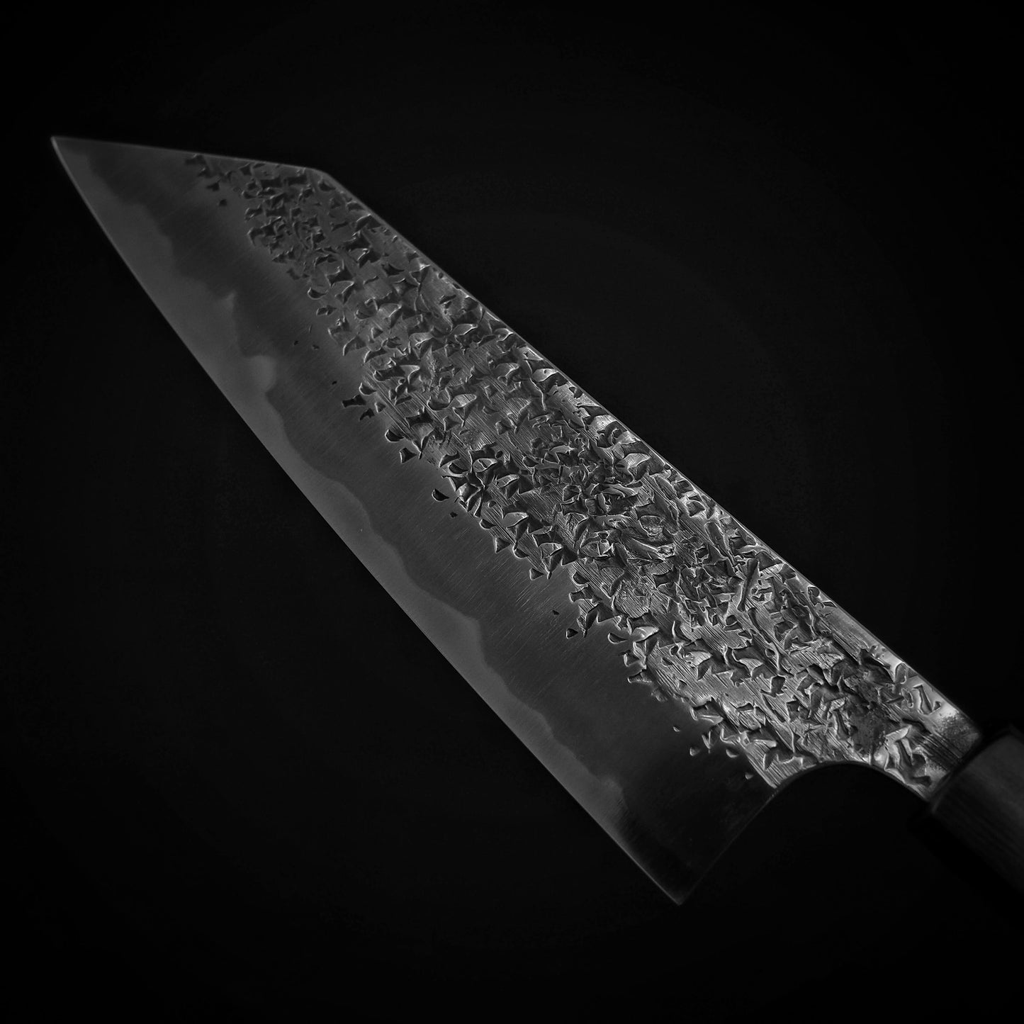 Kisuke x Zahocho tsuchime aogami #2 190mm bunka (stainless clad) - Zahocho Japanese Knives