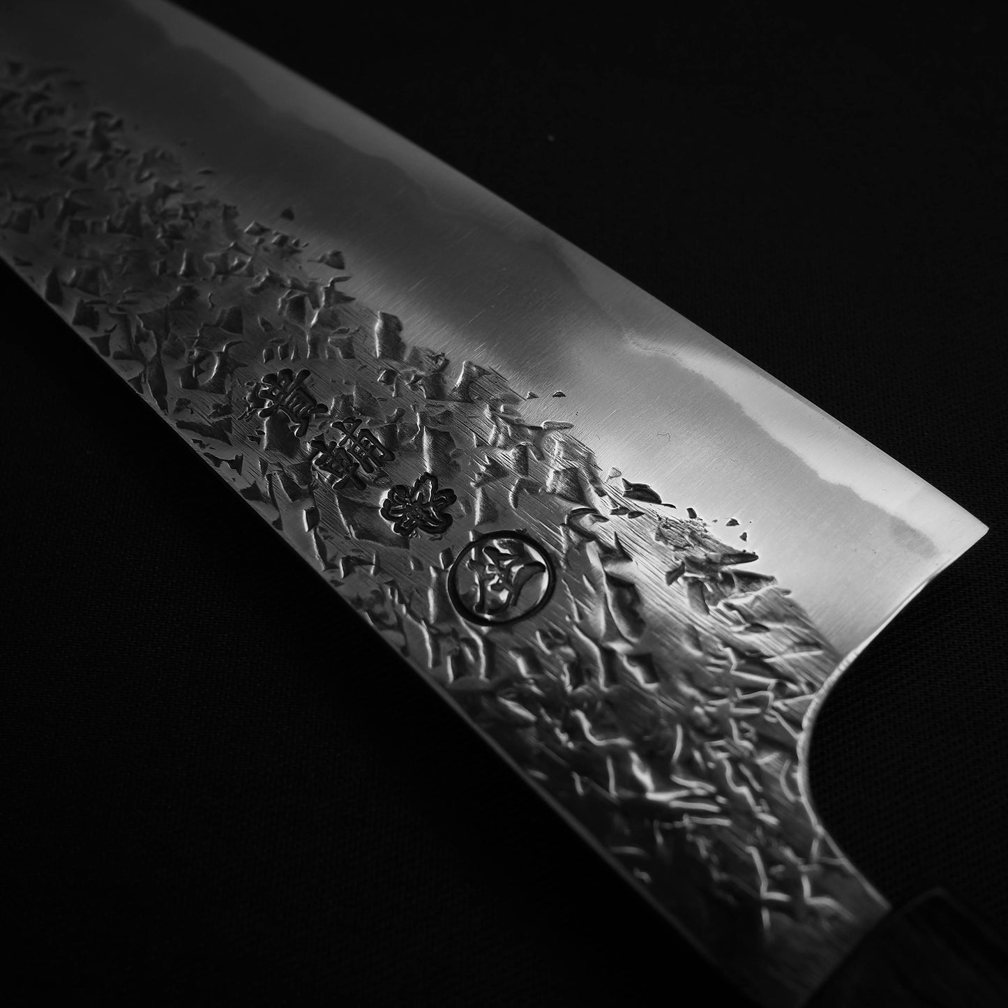 Kisuke x Zahocho tsuchime aogami #2 190mm bunka (stainless clad) - Zahocho Japanese Knives