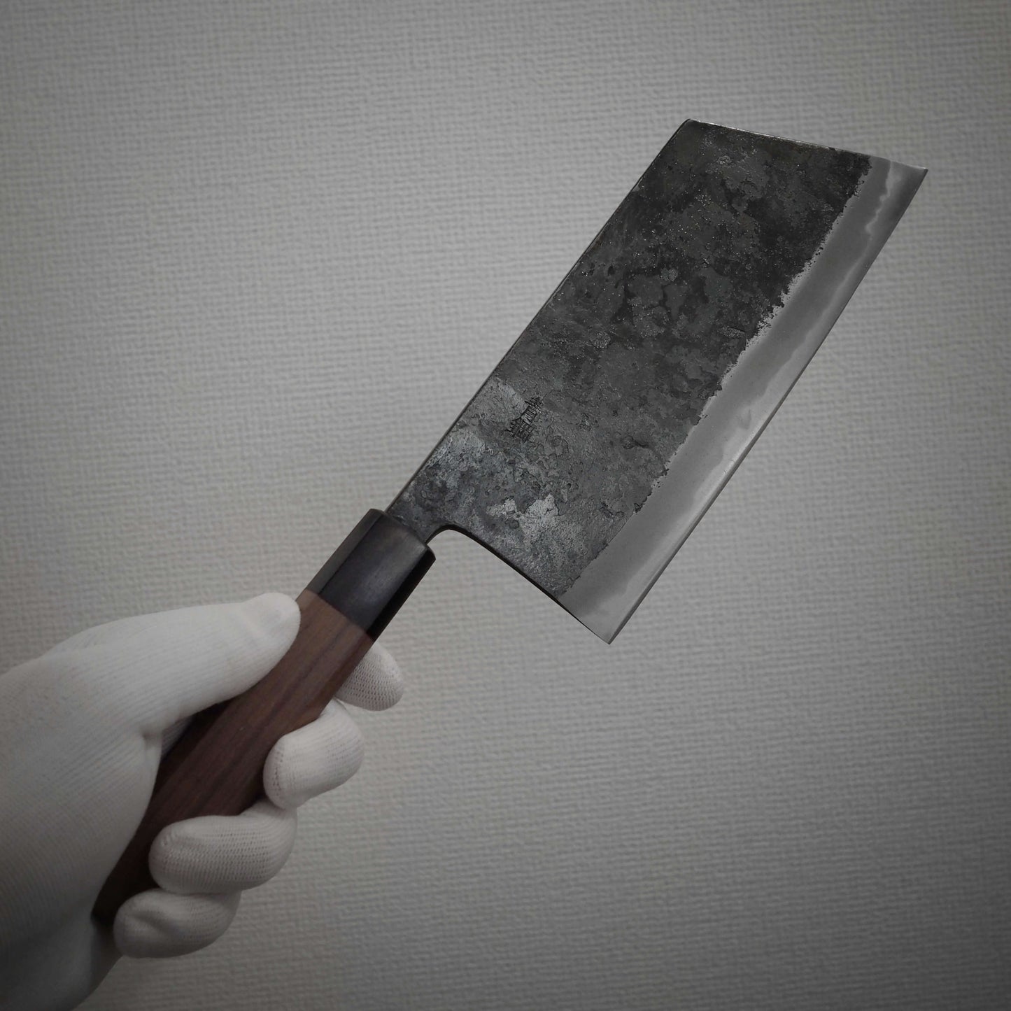 Motokyuuichi kurouchi aogami #2 200mm kiritsuke chuka bocho - Zahocho Japanese Knives