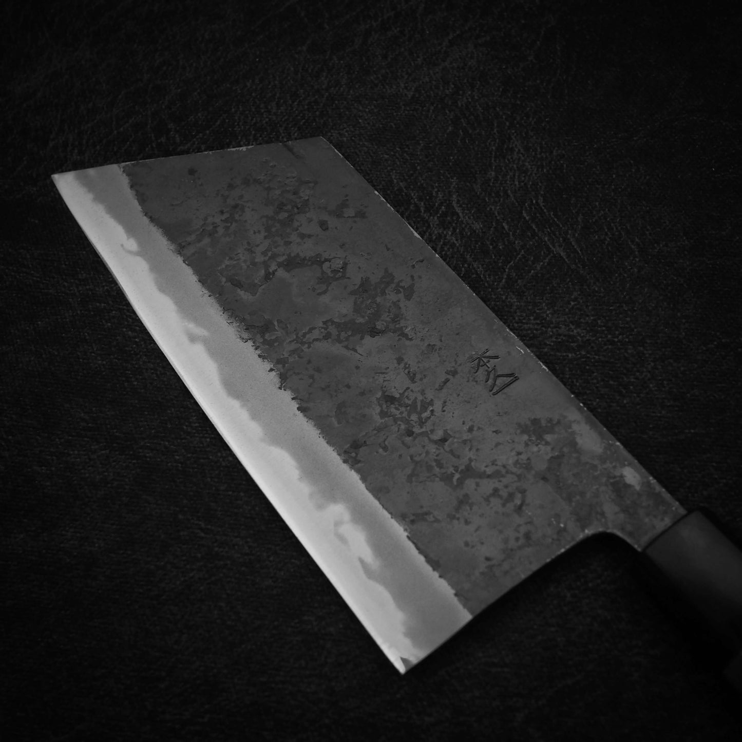 Motokyuuichi kurouchi aogami #2 200mm kiritsuke chuka bocho - Zahocho Japanese Knives