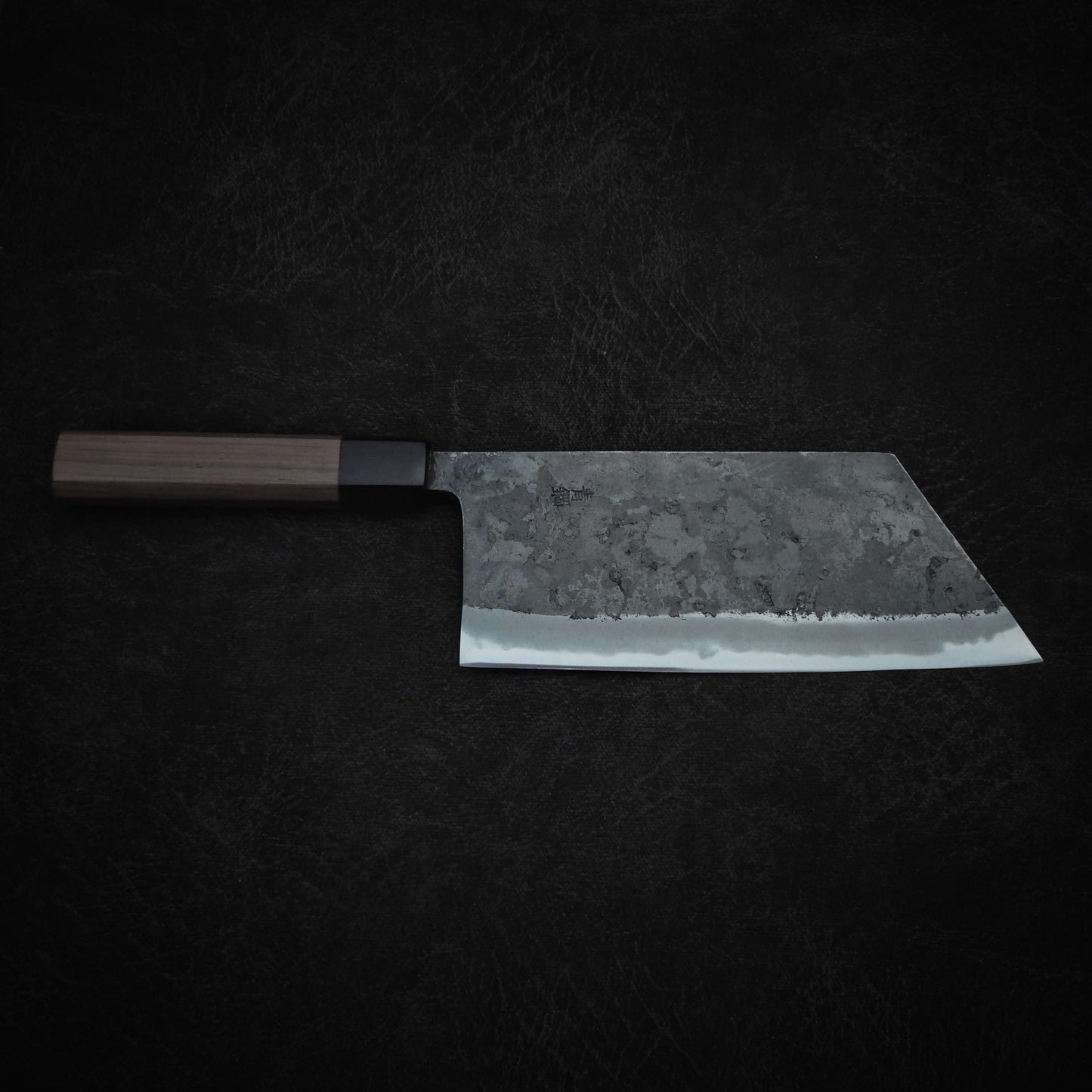 Motokyuuichi kurouchi aogami #2 200mm kiritsuke chuka bocho - Zahocho Japanese Knives