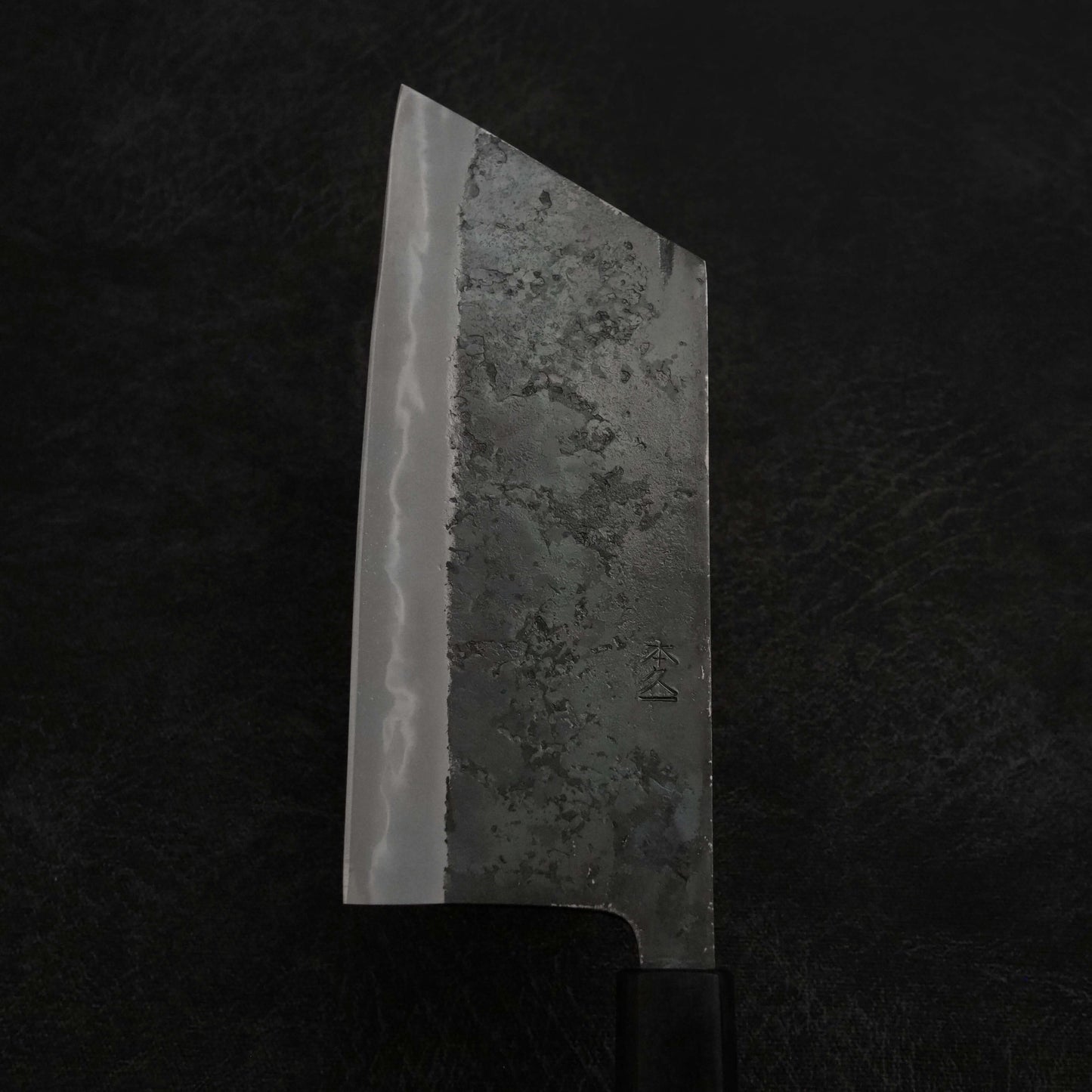 Motokyuuichi kurouchi aogami #2 200mm kiritsuke chuka bocho - Zahocho Japanese Knives