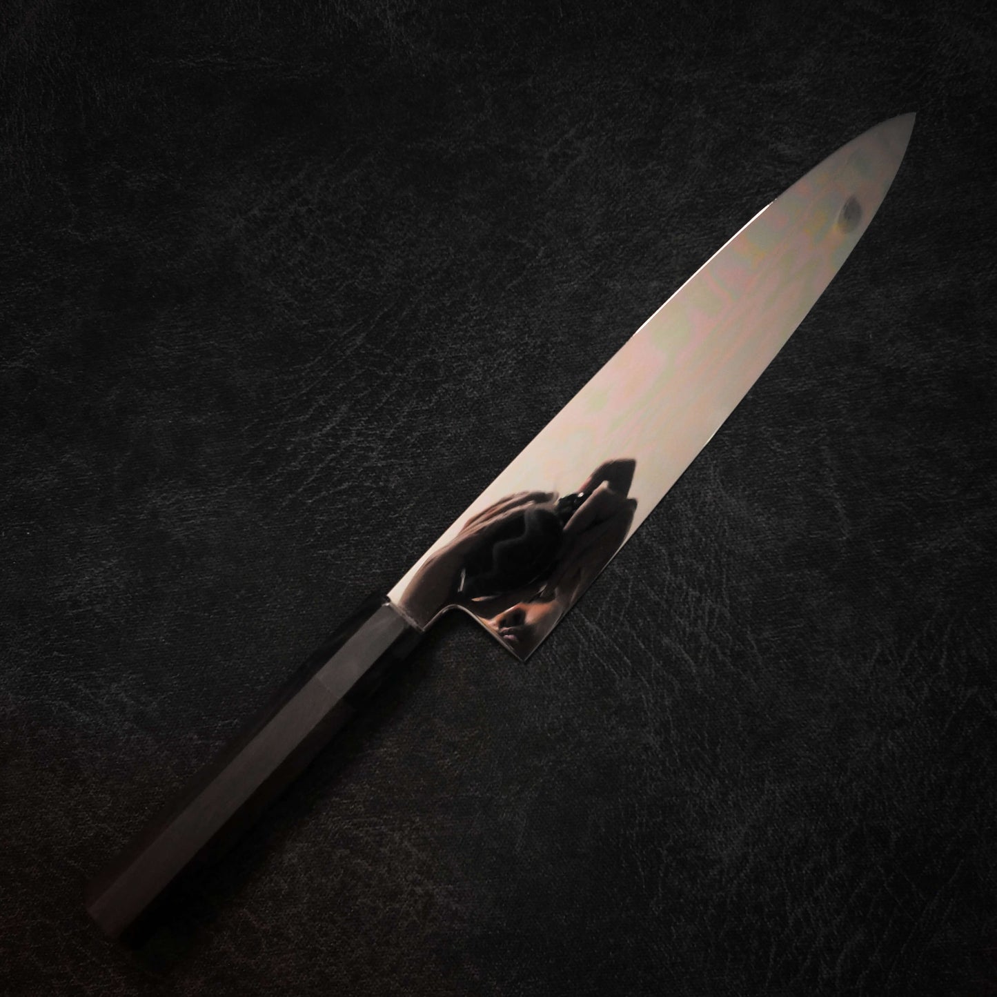 Nakagawa shirogami #3 240mm honyaki gyuto - Zahocho Japanese Knives