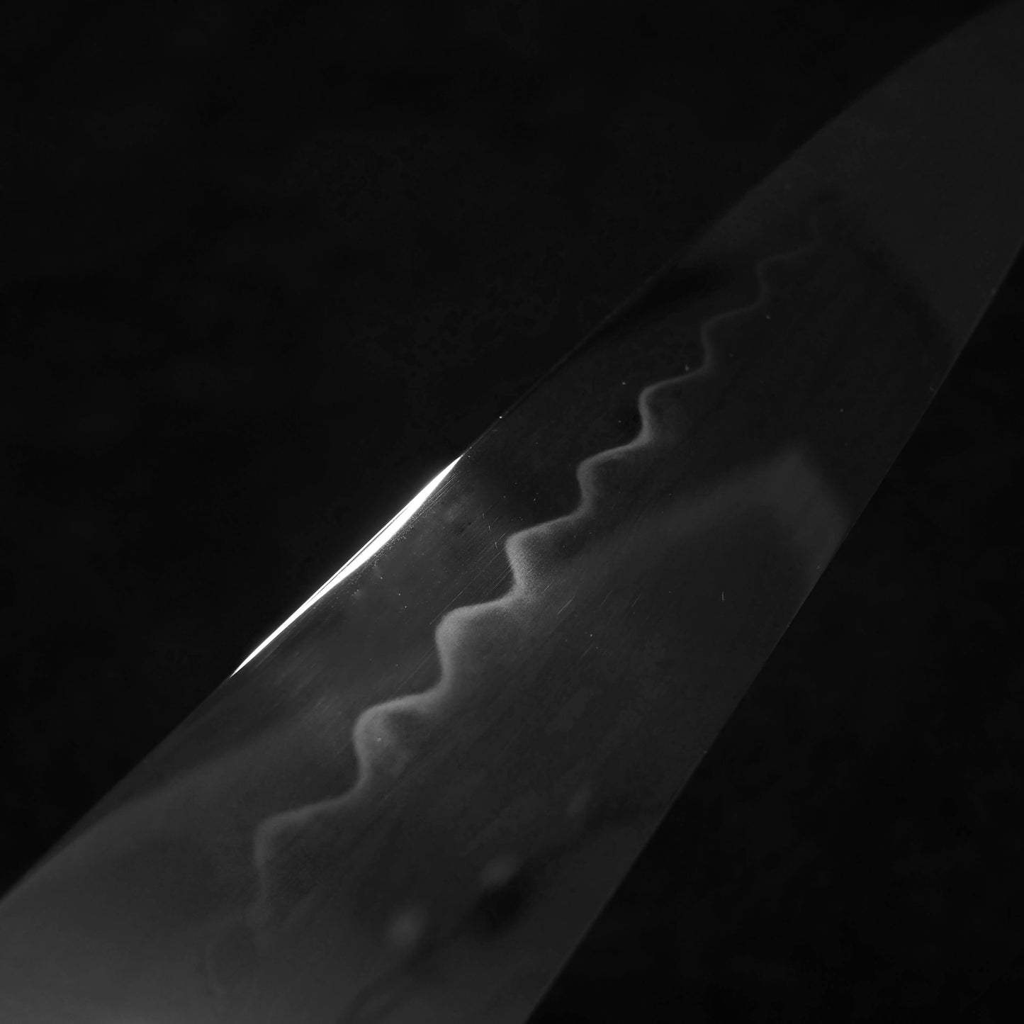 Nakagawa shirogami #3 240mm honyaki gyuto - Zahocho Japanese Knives