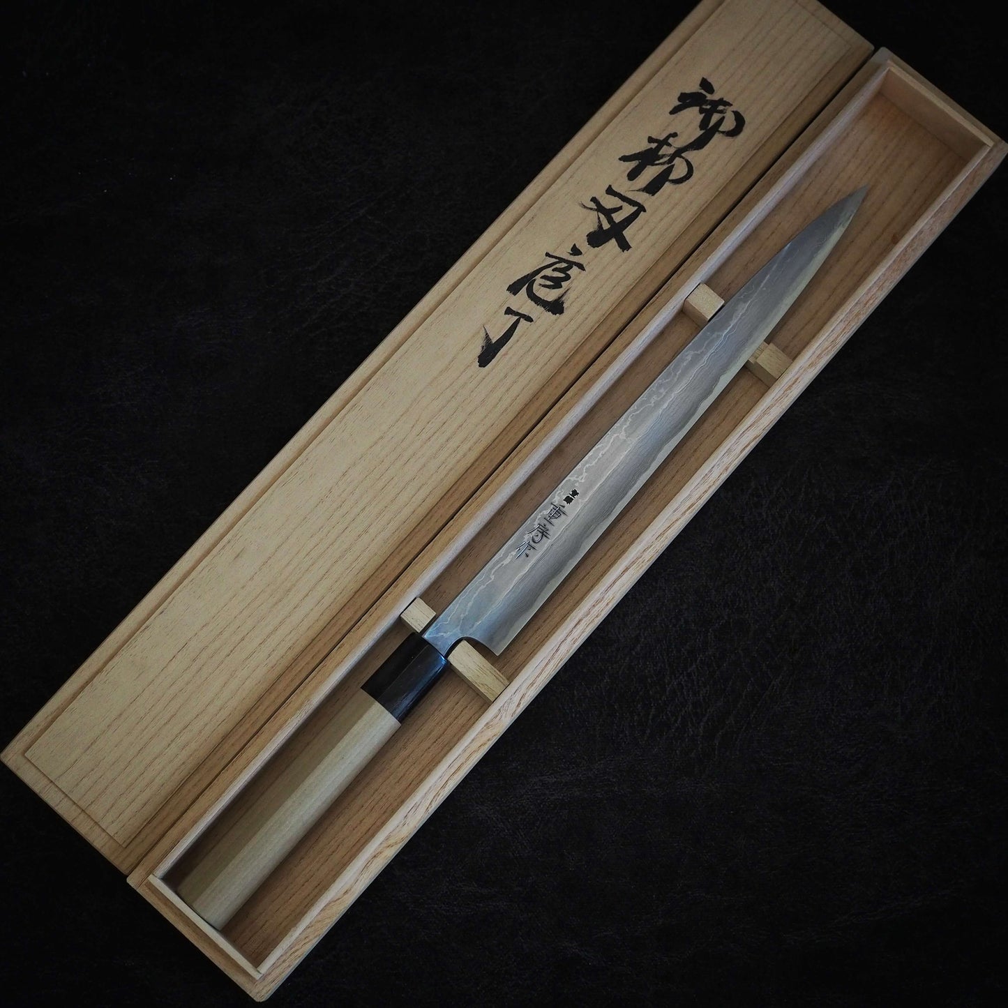 Shigefusa kitaeji 270mm yanagiba - Zahocho Japanese Knives