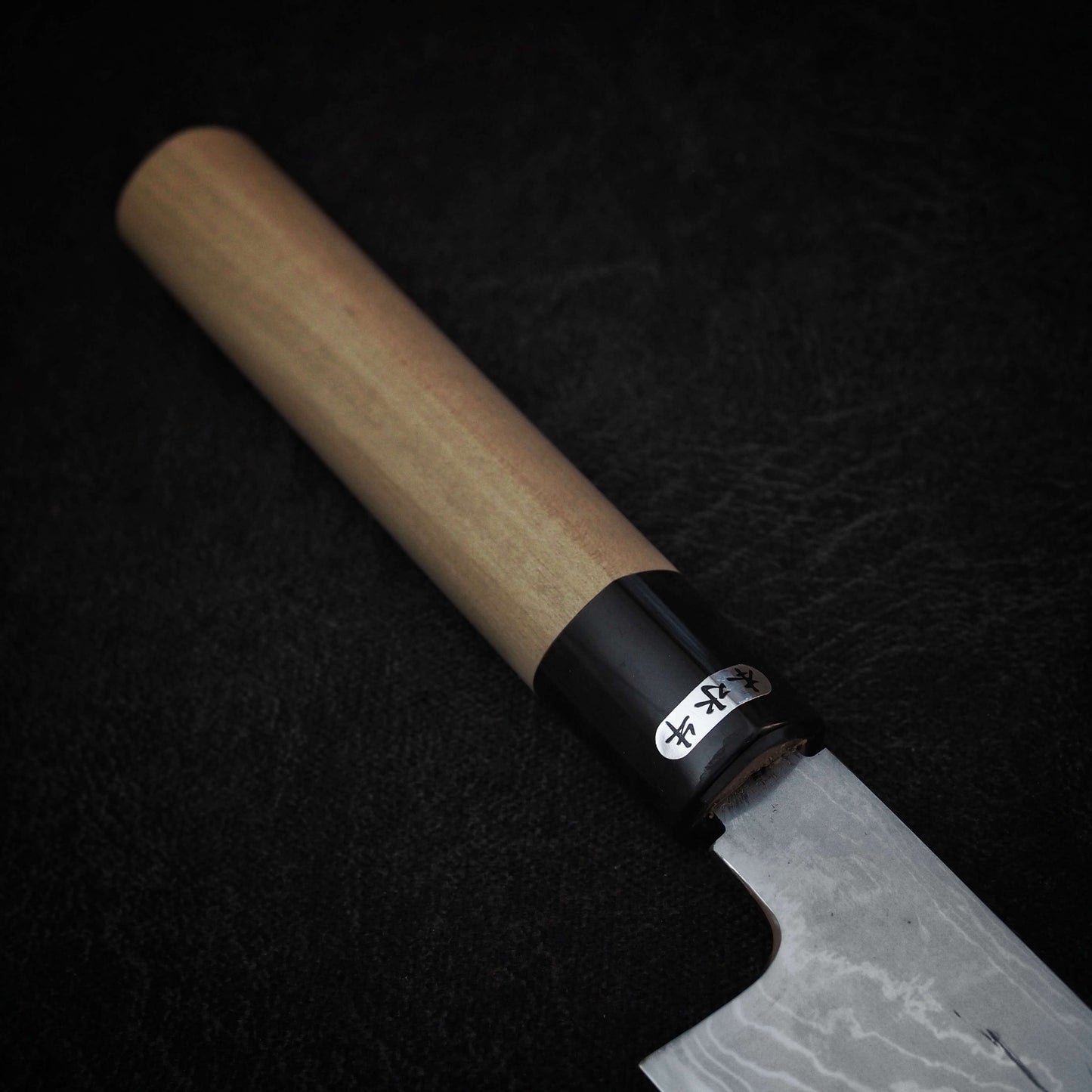 Toyama aogami #2 damascus 240mm kiritsuke gyuto - Zahocho Japanese Knives