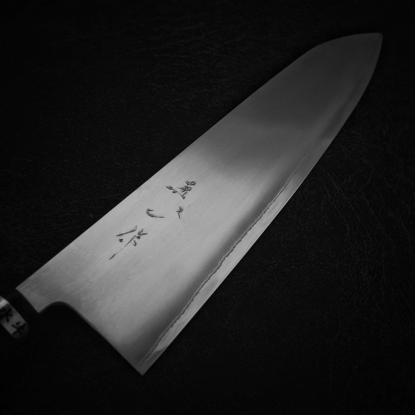 Watanabe Pro aogami #2 210mm gyuto - Zahocho Japanese Knives