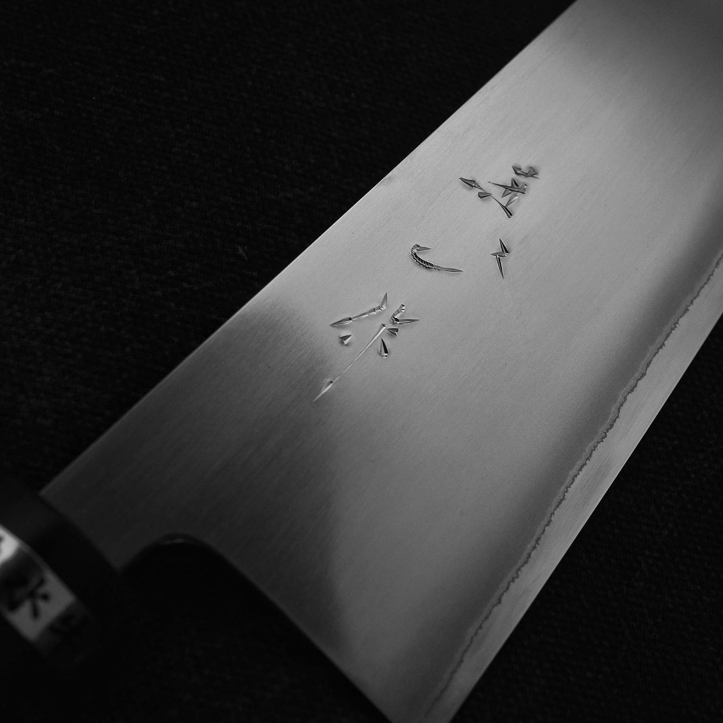 Watanabe Pro aogami #2 210mm gyuto - Zahocho Japanese Knives