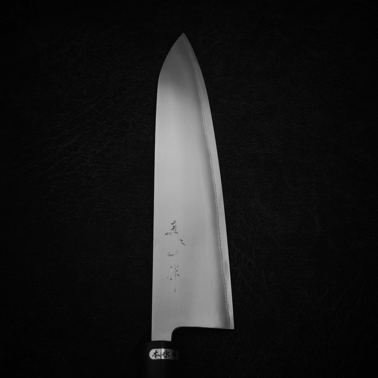 Watanabe Pro aogami #2 210mm gyuto - Zahocho Japanese Knives