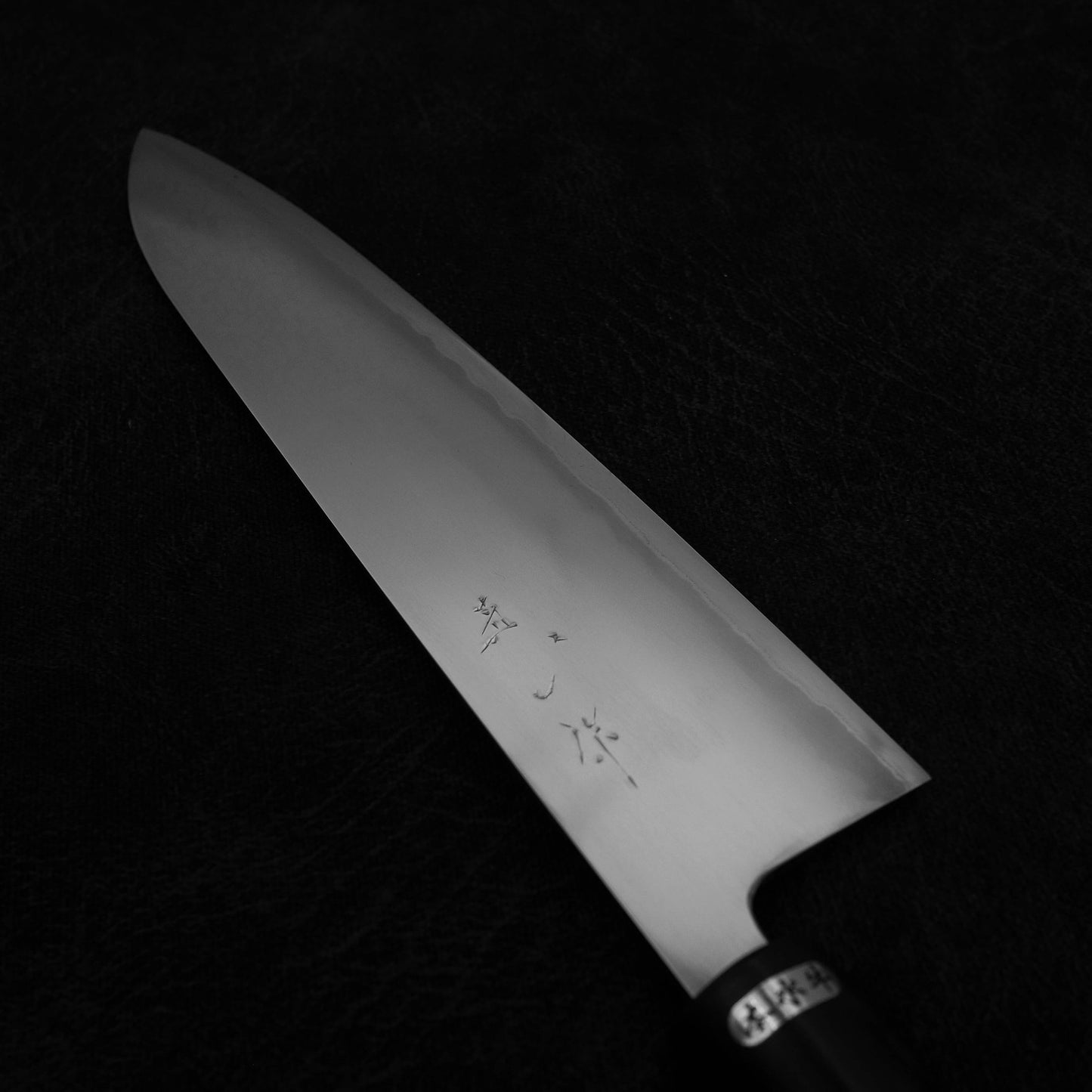 Watanabe Pro aogami #2 240mm gyuto - Zahocho Japanese Knives