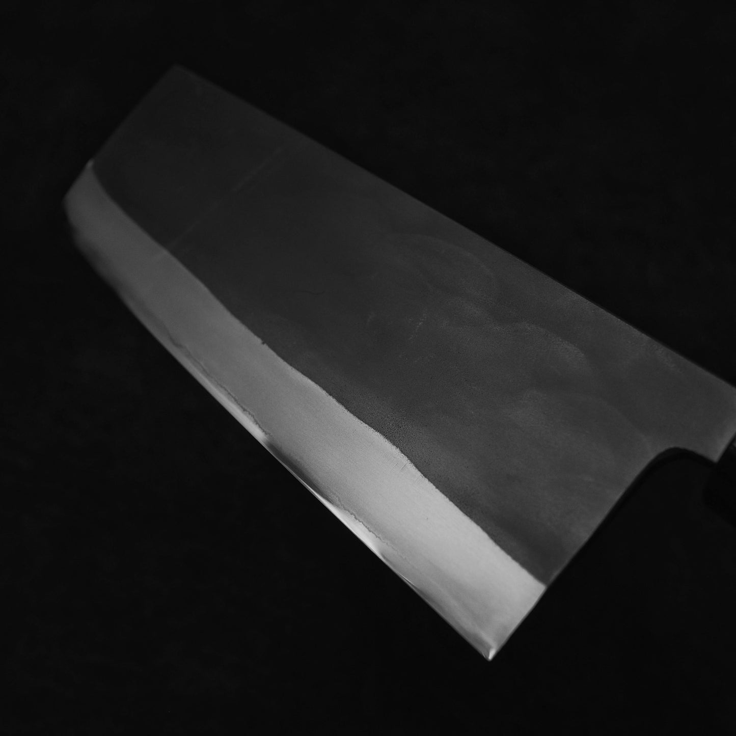Watanabe Pro aogami #2 kurouchi 180mm nakiri - Zahocho Japanese Knives