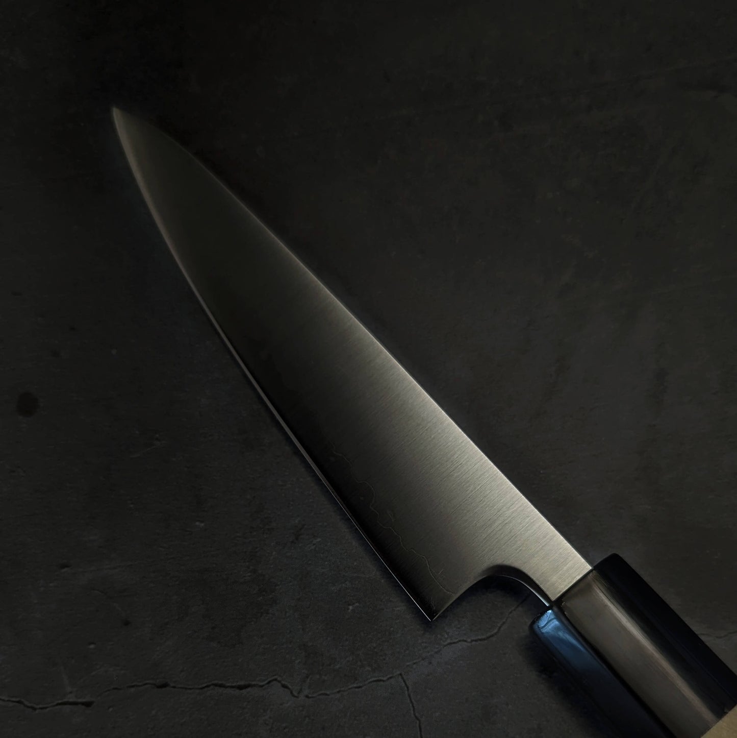 Yoshihiro migaki AS (Aogami Super) 135mm petty knife (with saya) - Zahocho Japanese Knives