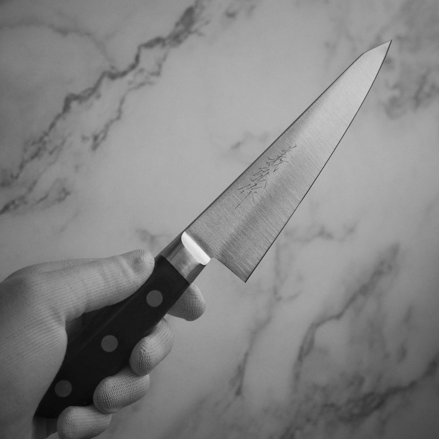 Yoshihiro Inox AUS8 150mm honesuki (with saya) - Zahocho Japanese Knives
