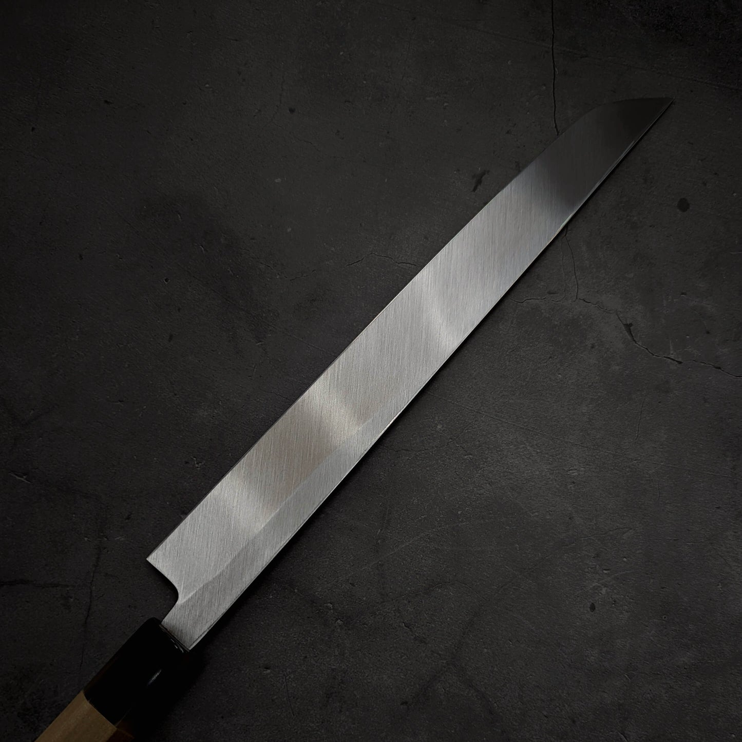 Yoshihiro josaku shirogami #2 sakimaru takohiki 270mm (with saya) - Zahocho Japanese Knives