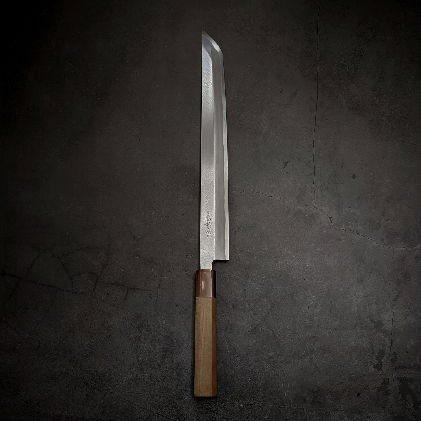 Yoshihiro josaku shirogami #2 sakimaru takohiki 270mm (with saya) - Zahocho Japanese Knives