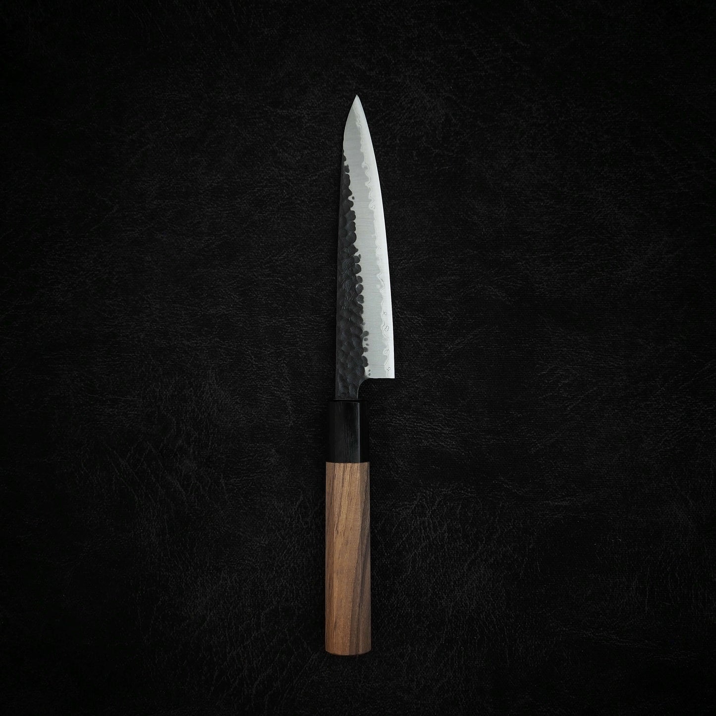 Yoshihiro tsuchime kurouchi AS 135mm petty knife (with saya) - Zahocho Japanese Knives